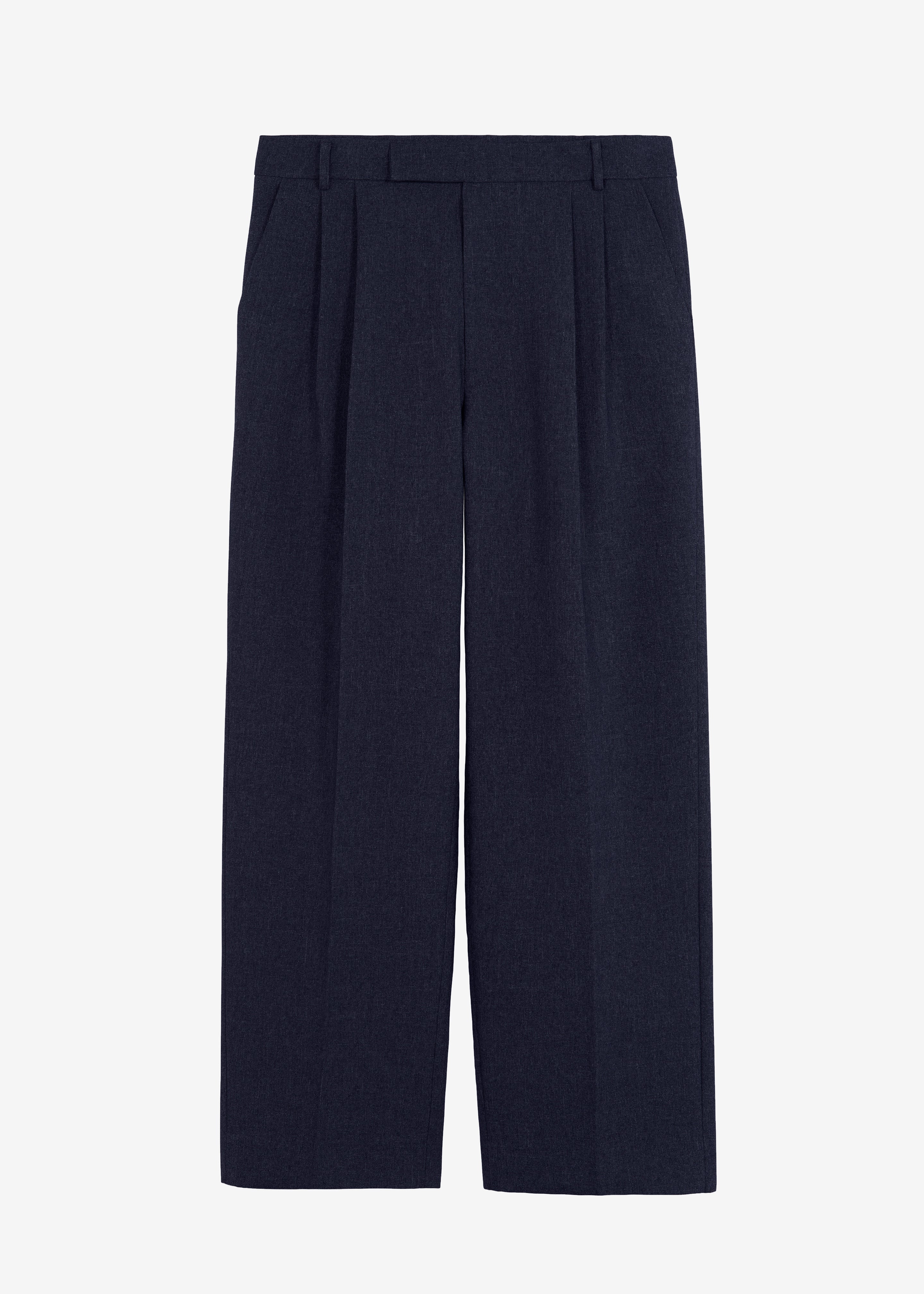 Beo Wool Suit Pants - Navy - Image 8