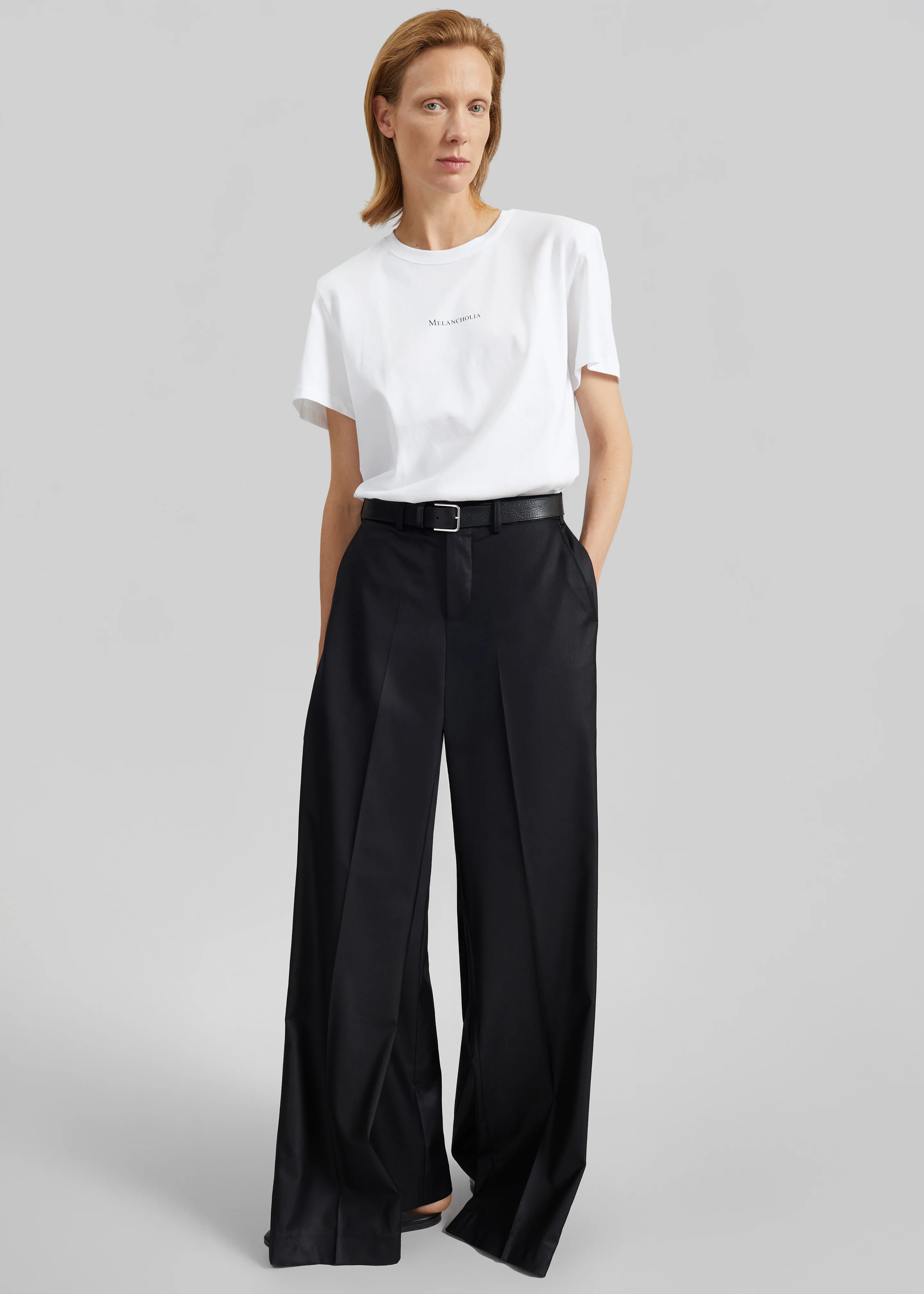 Bettter Double Leg Trousers - Black - Image 4