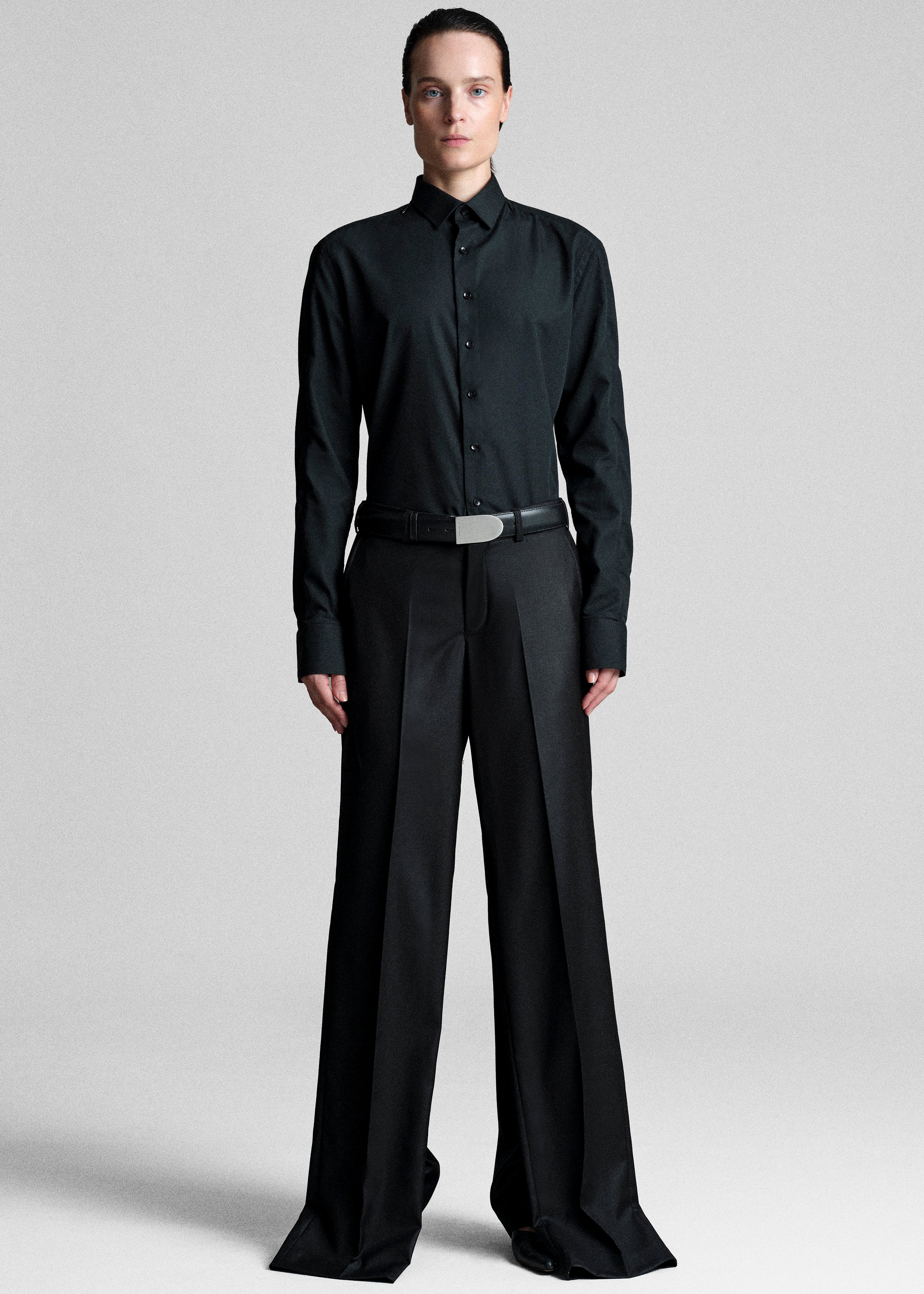 Bettter Double Leg Trousers - Black - Image 6
