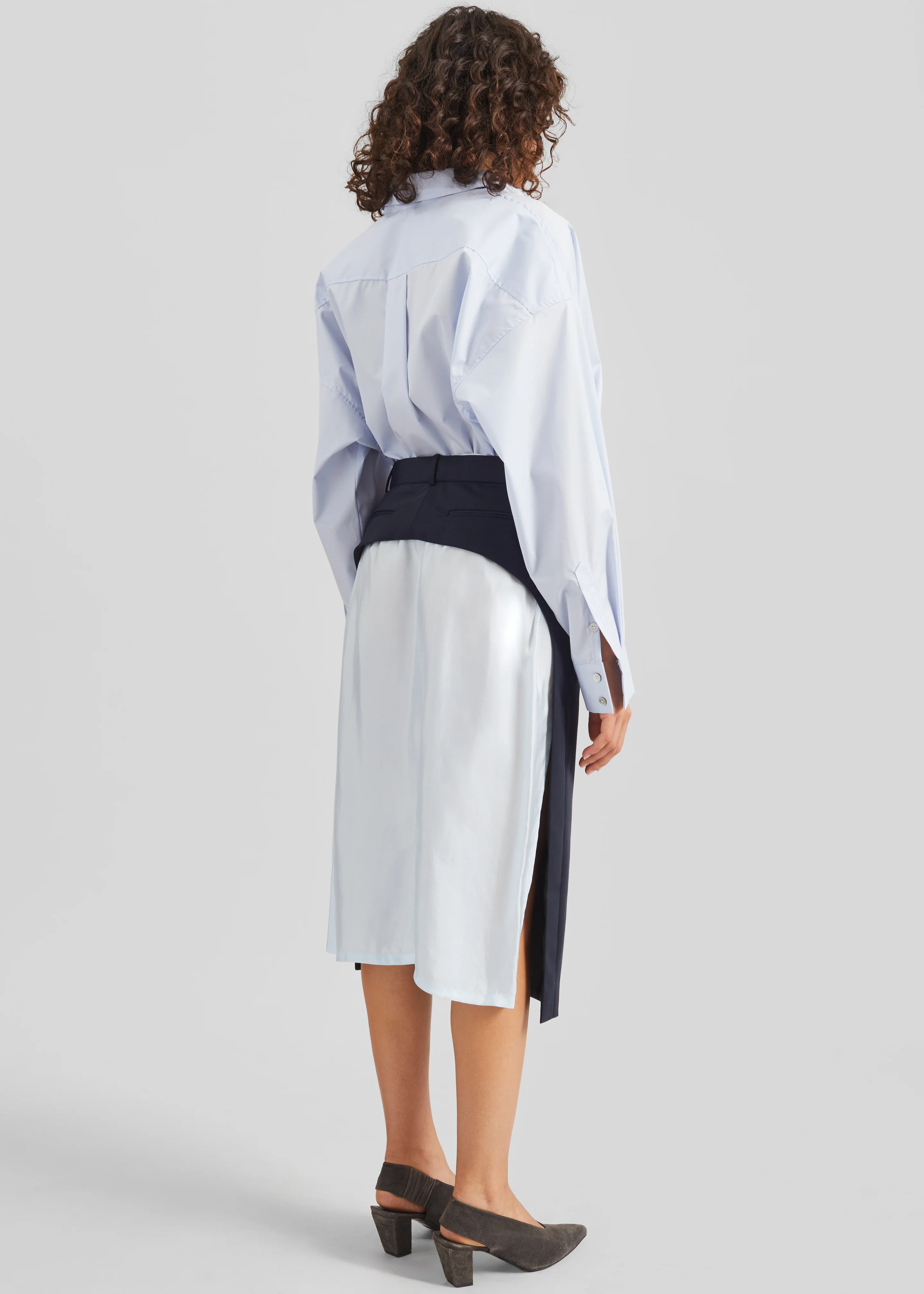 Bettter Ellis Apron Skirt - Navy - Image 10