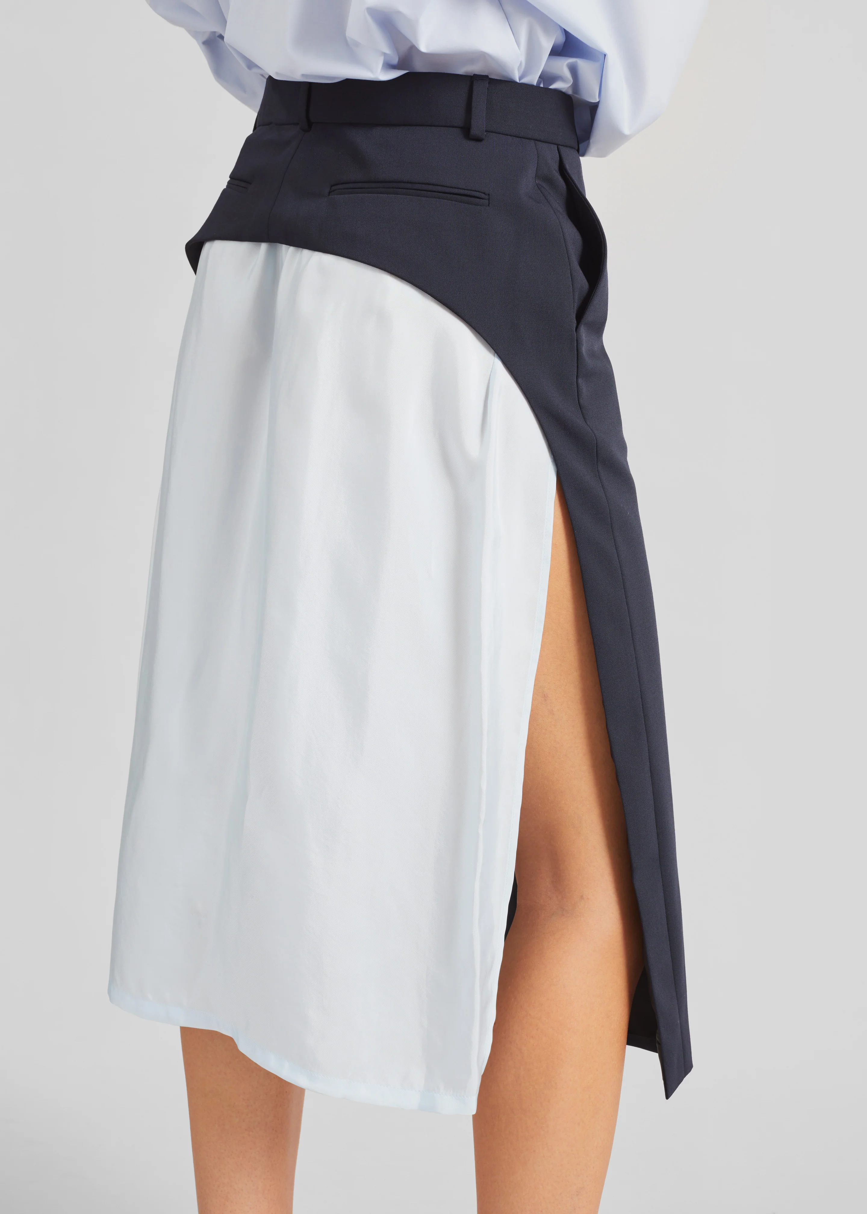 Bettter Ellis Apron Skirt - Navy - Image 3