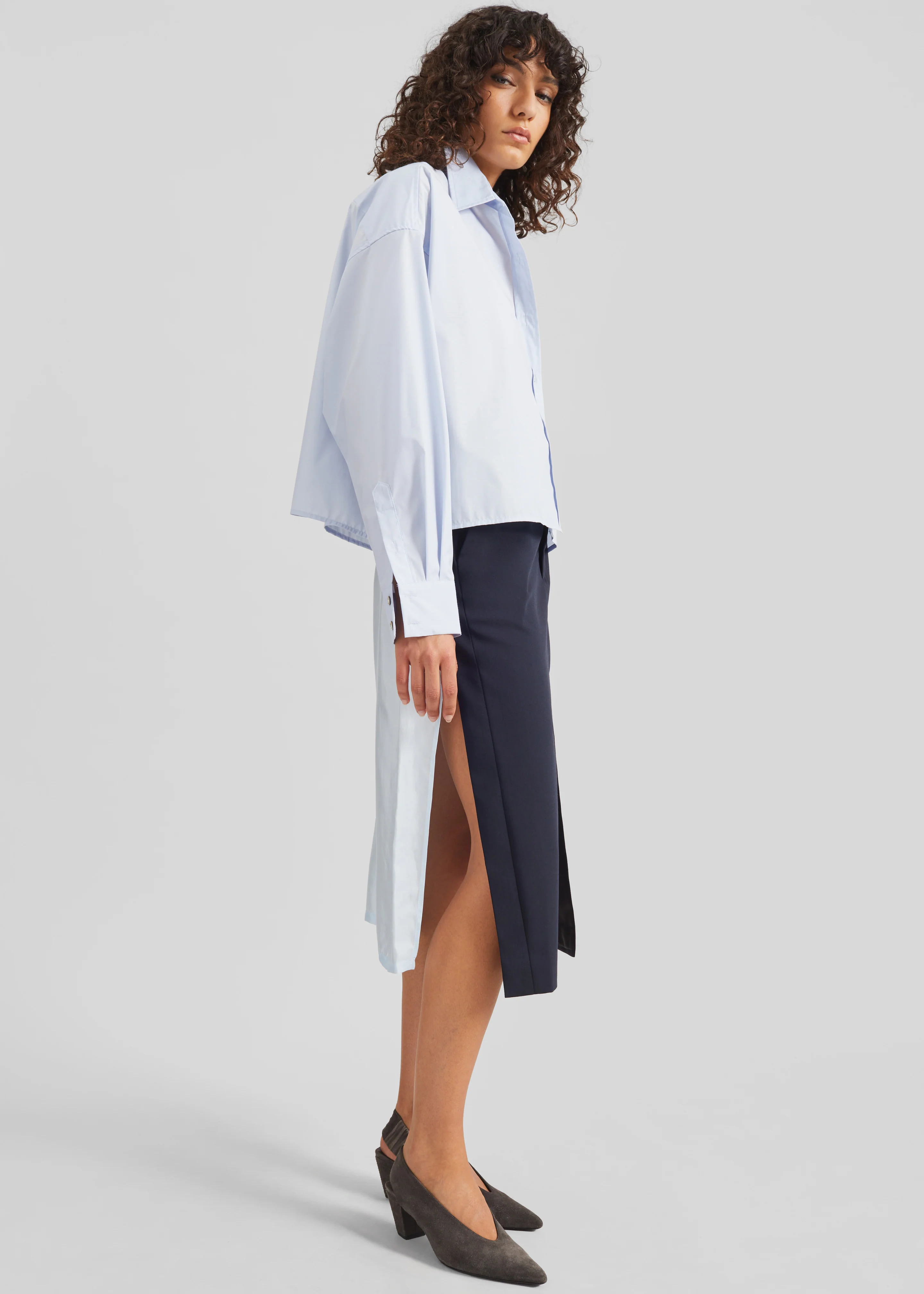 Bettter Ellis Apron Skirt - Navy - Image 4