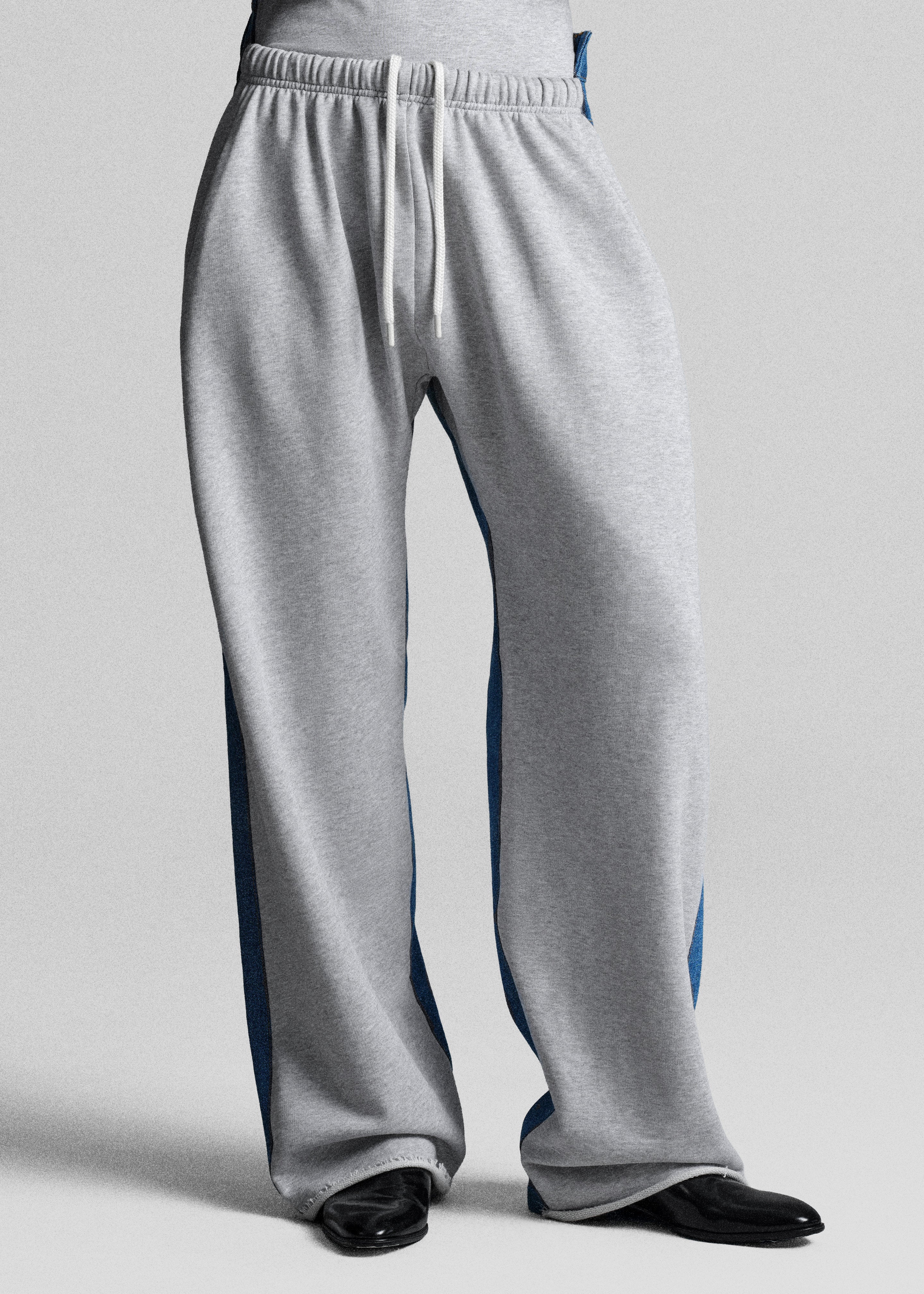 Bettter Track Denim Trousers - Grey - Image 4