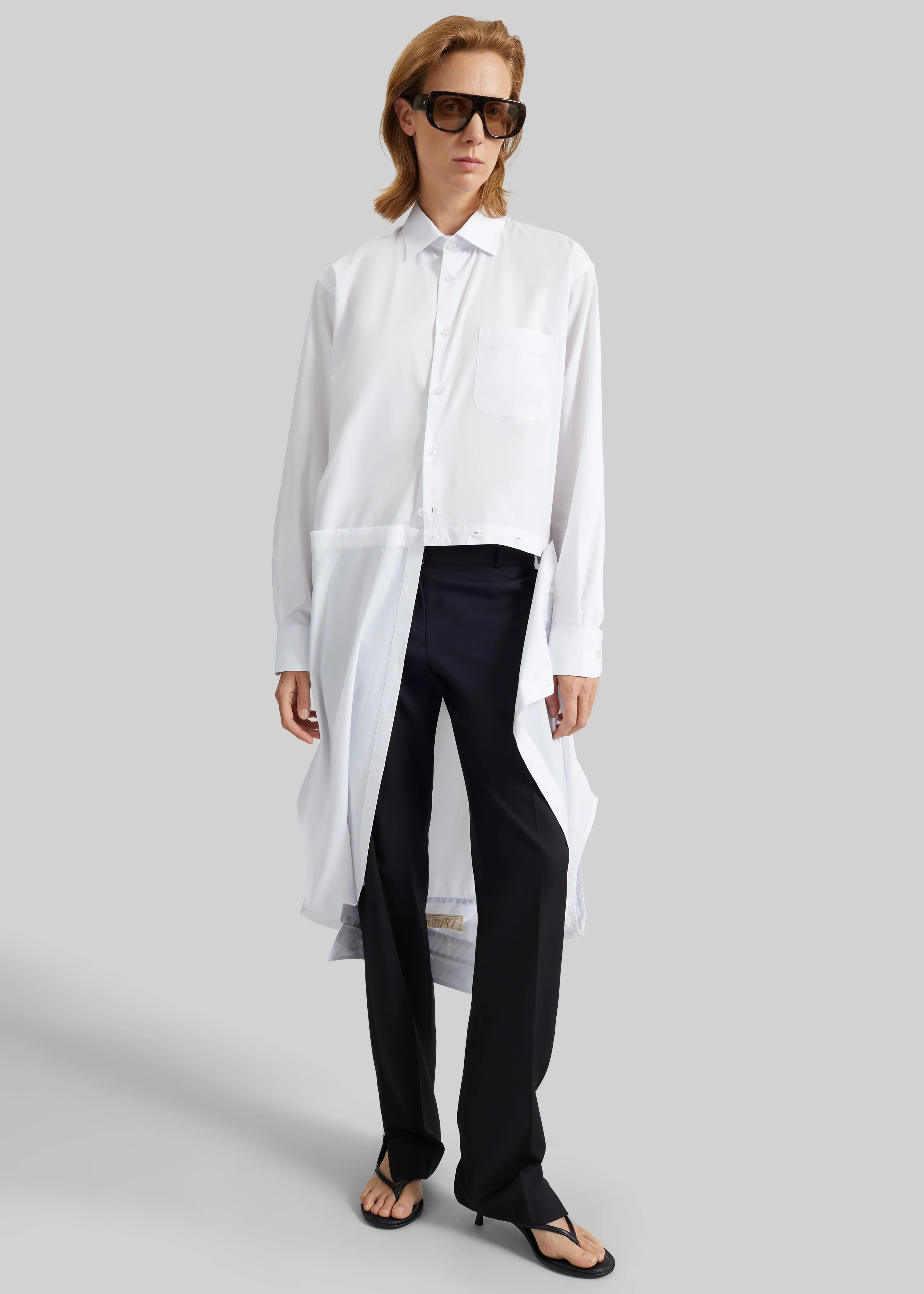 Bettter Upside Down Shirt - White - Image 4