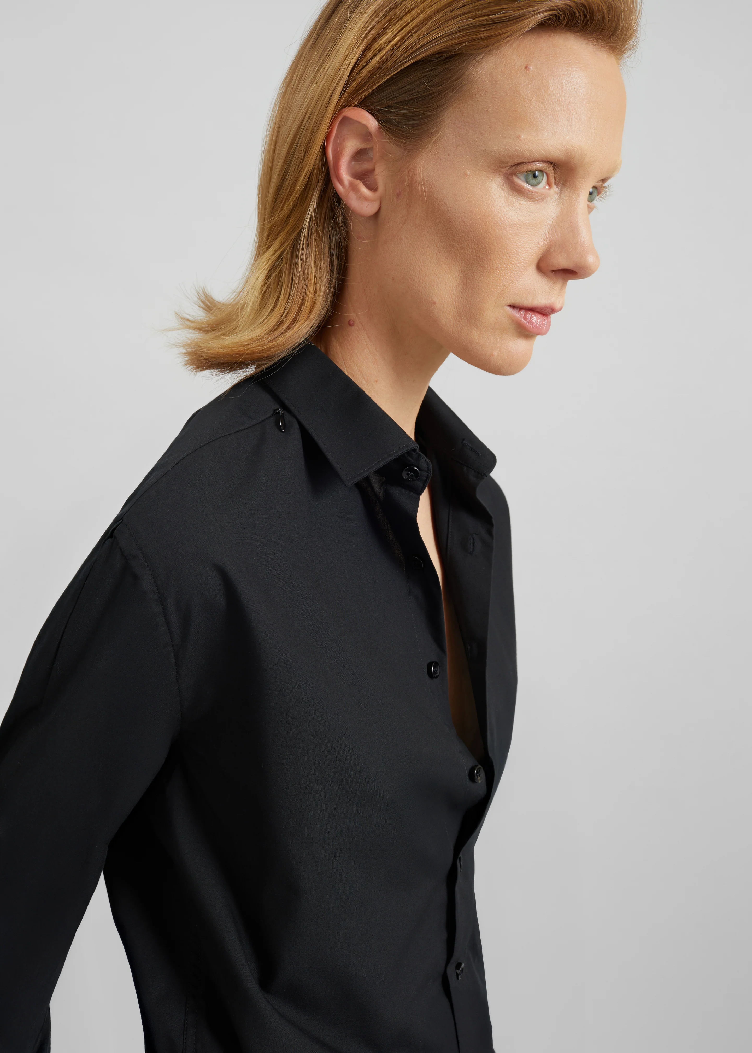 Bettter Zipped Shirt - Black - Image 3