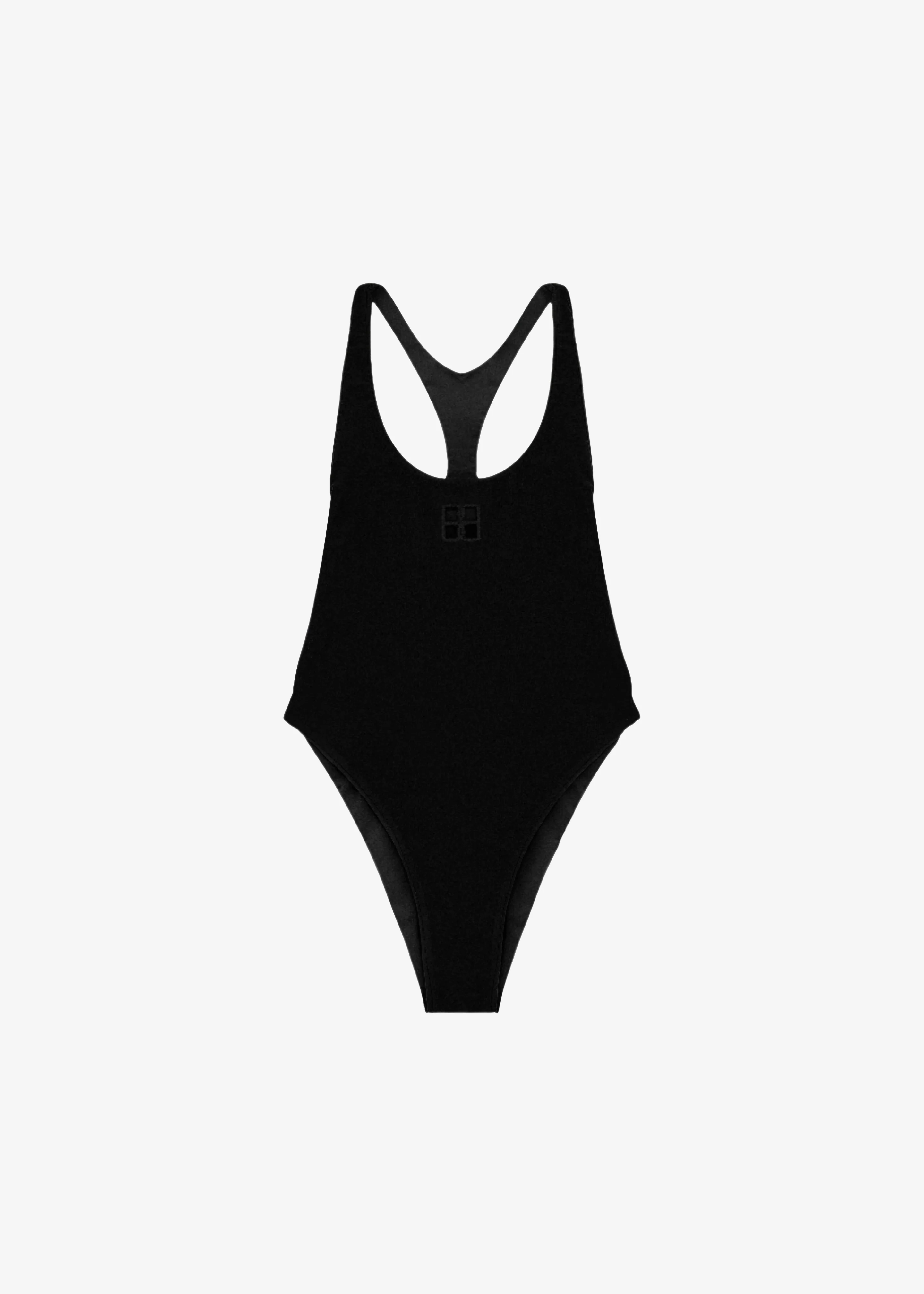 Bevza BB Monogram Swimsuit - Black - Image 2