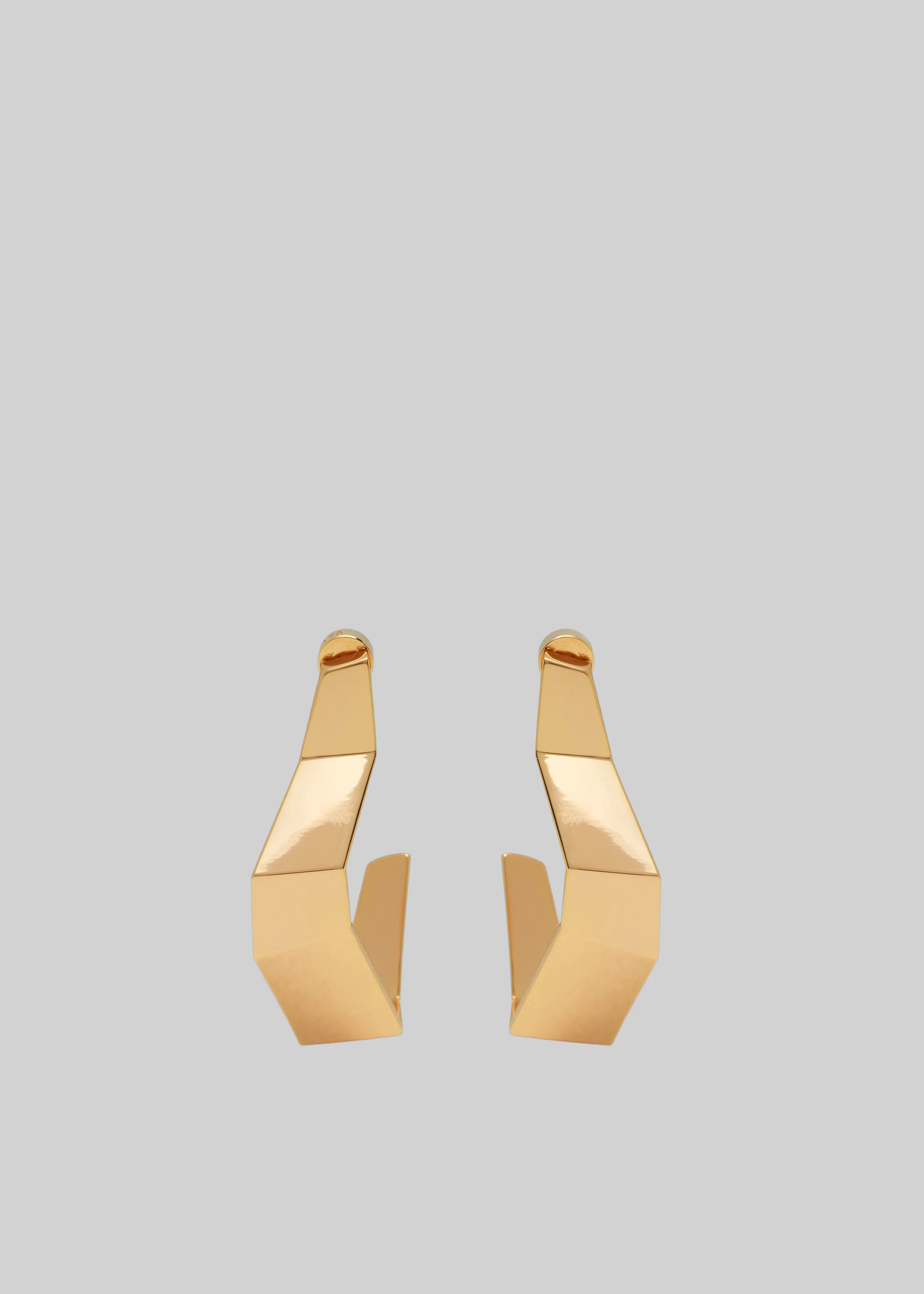 Bevza Broken Shape Earings - Golden - Image 3