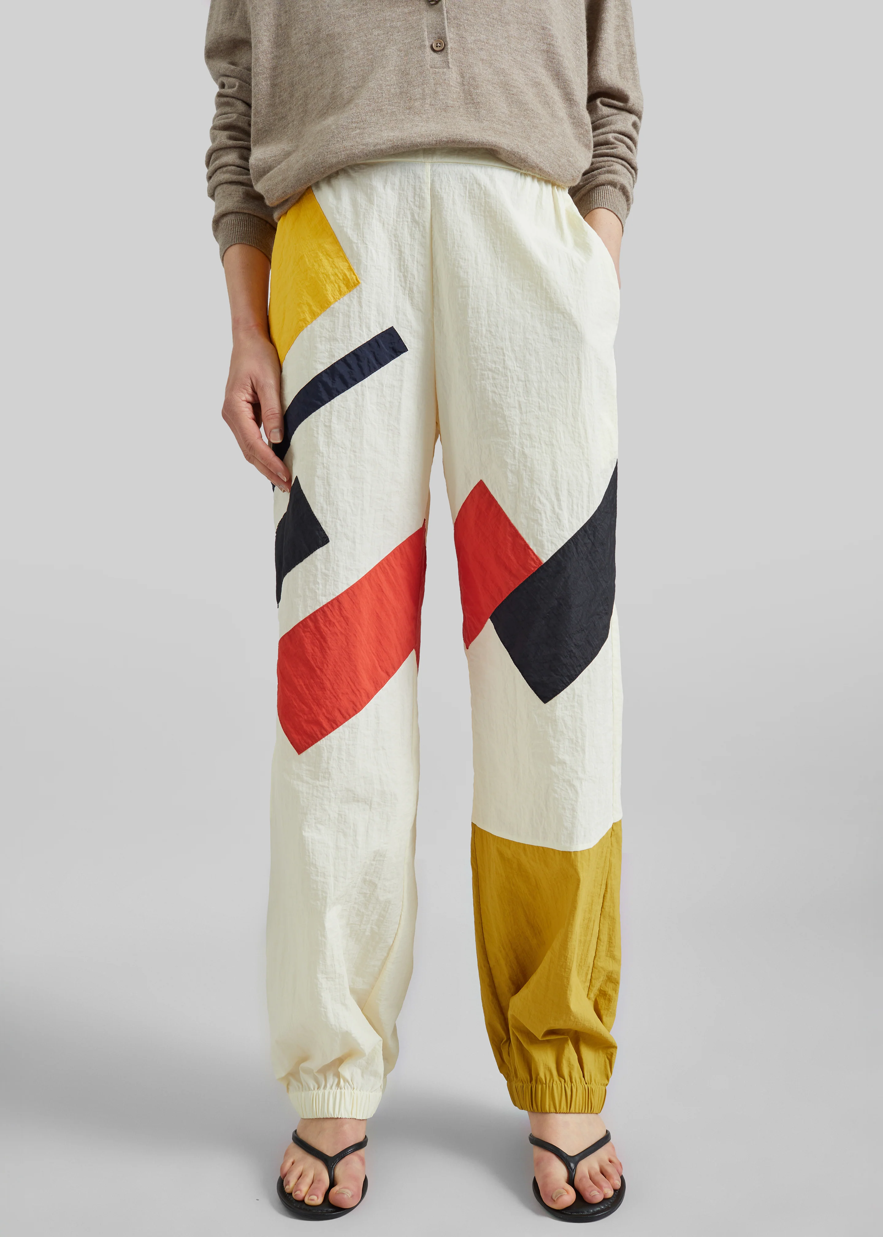 Bevza Malevich Track Pants - Vanilla - Image 2