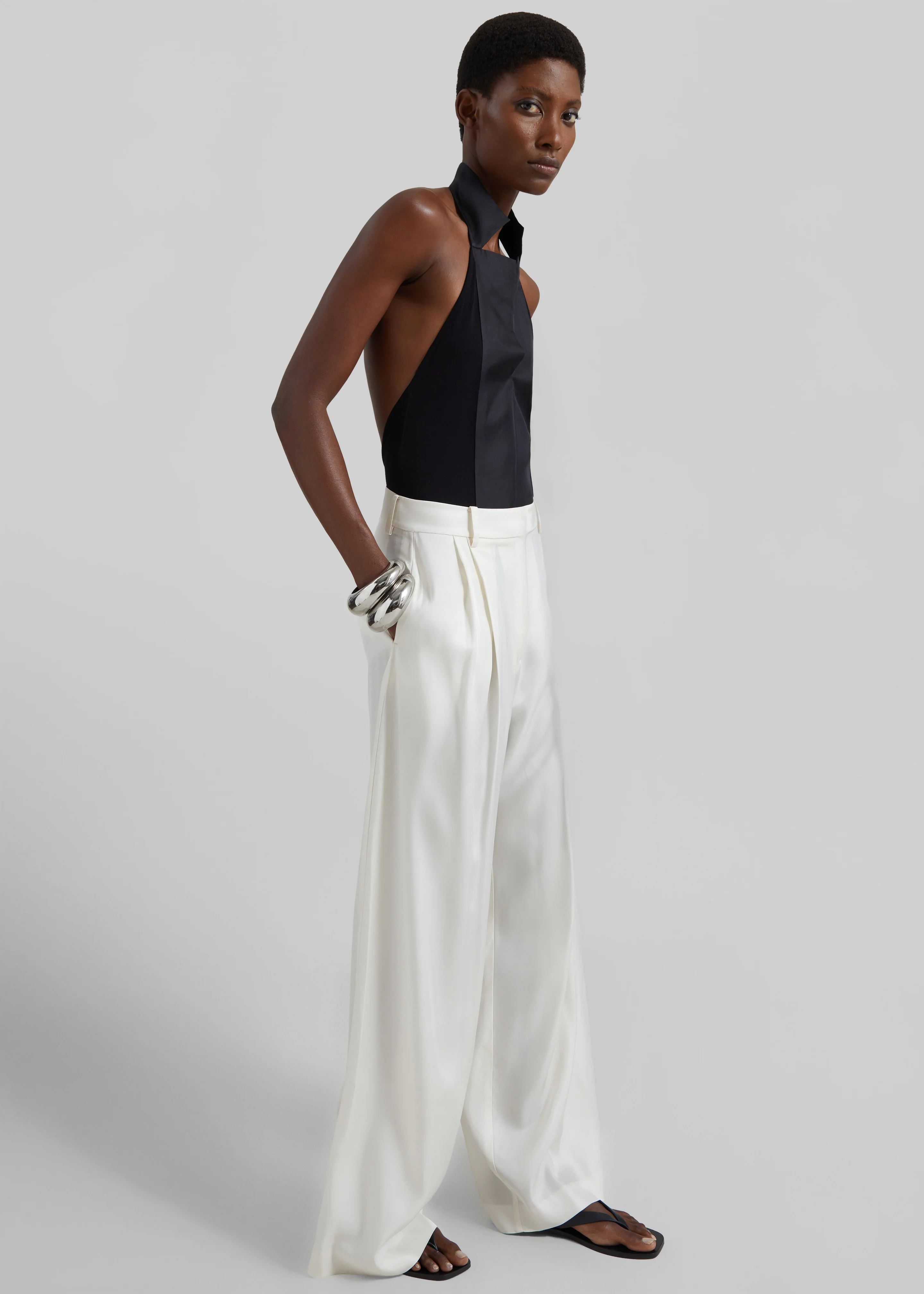 Bevza Manishka Bodysuit - Black - Image 2
