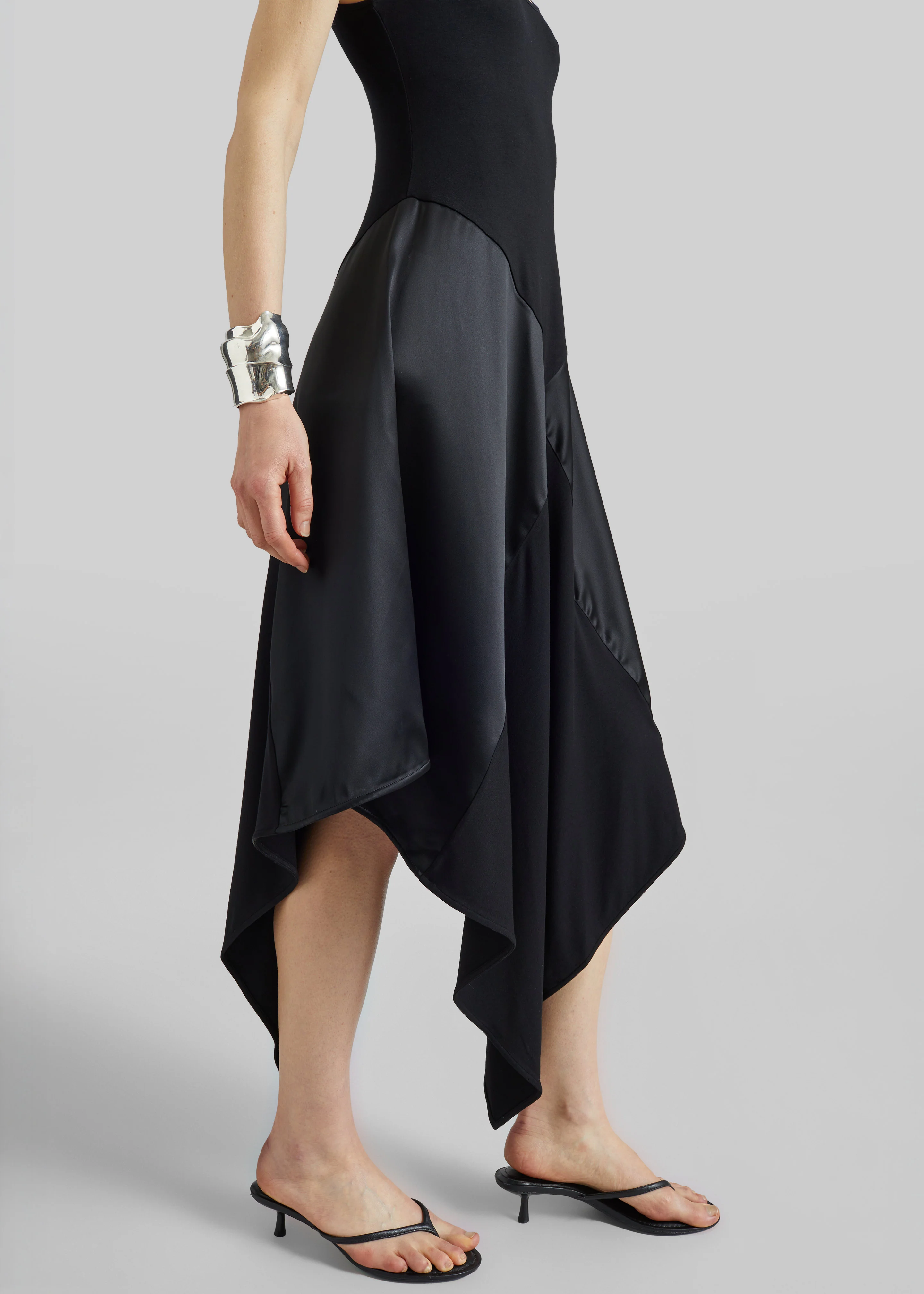 Bevza Square Dress - Black - Image 2