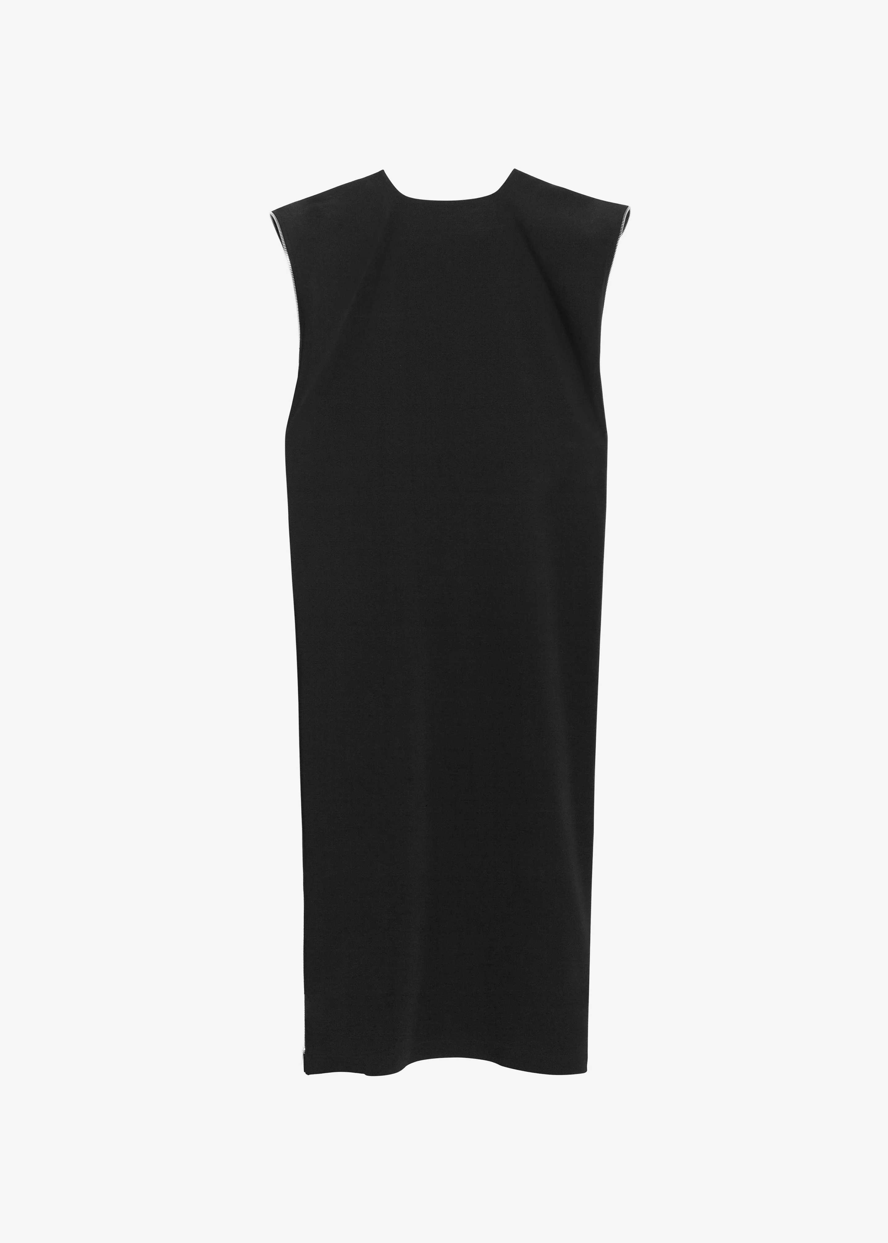 Bevza Zipper Dress - Black - Image 5