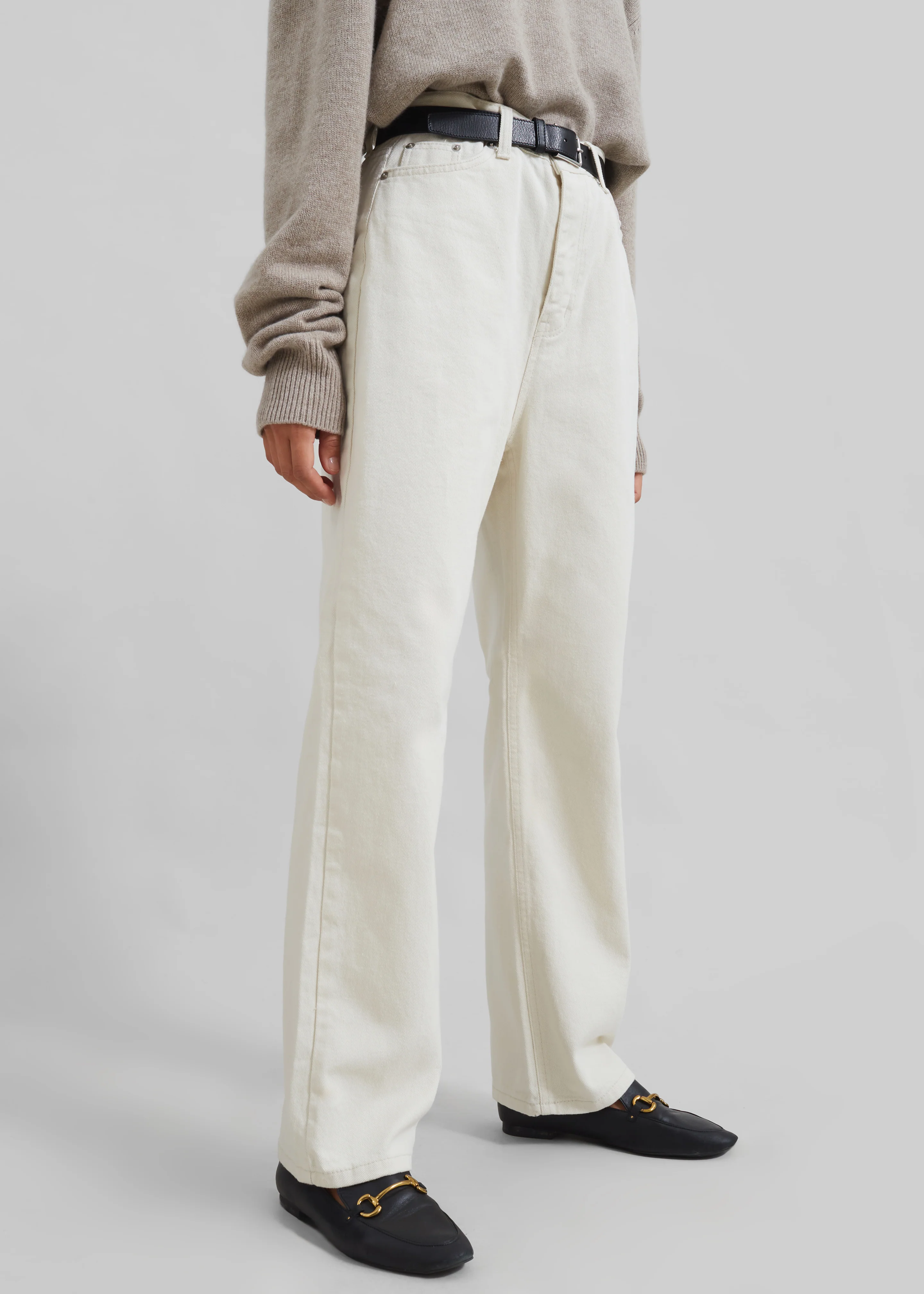 Bexley Jeans - Cream - Image 2