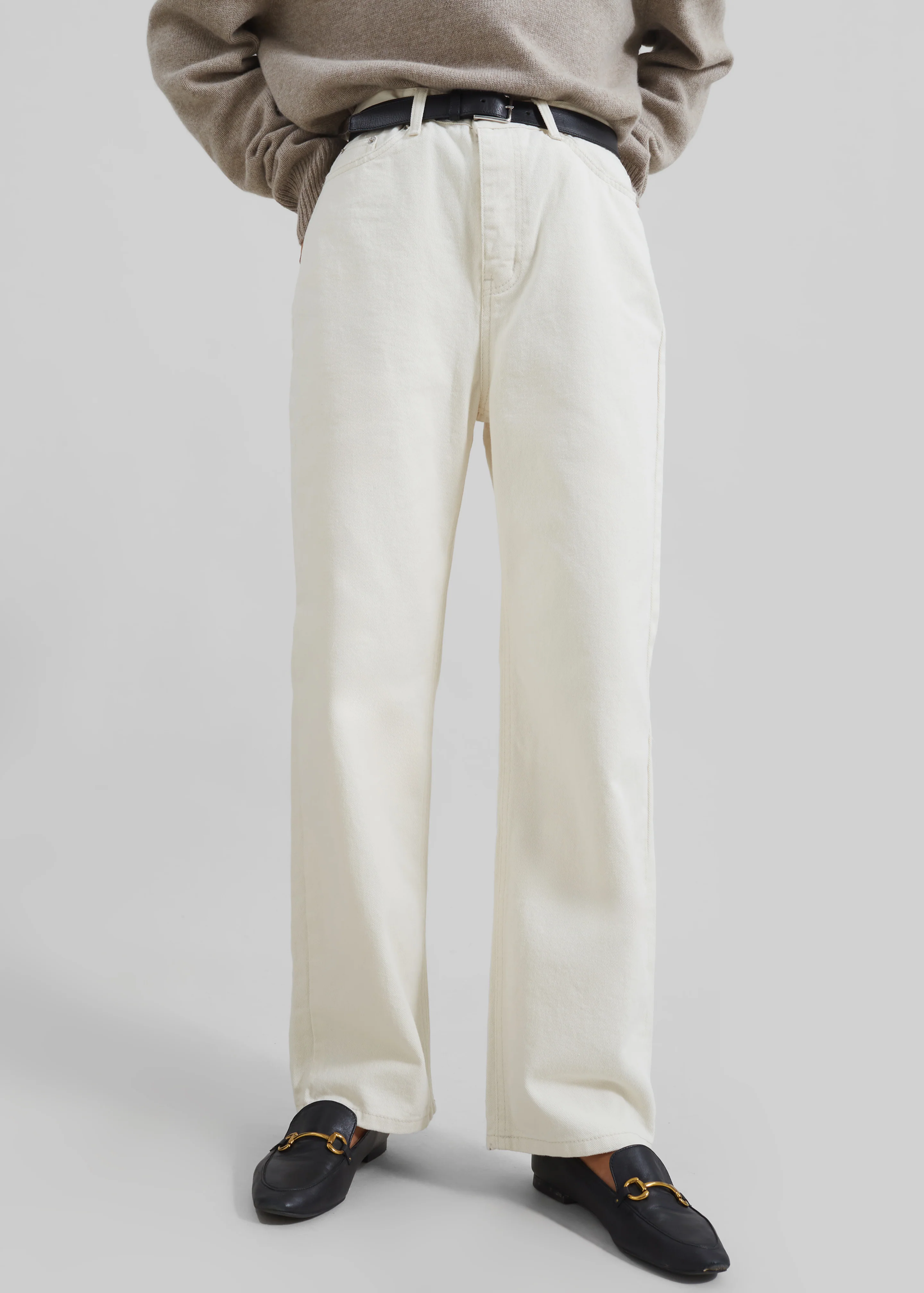 Bexley Jeans - Cream - Image 3