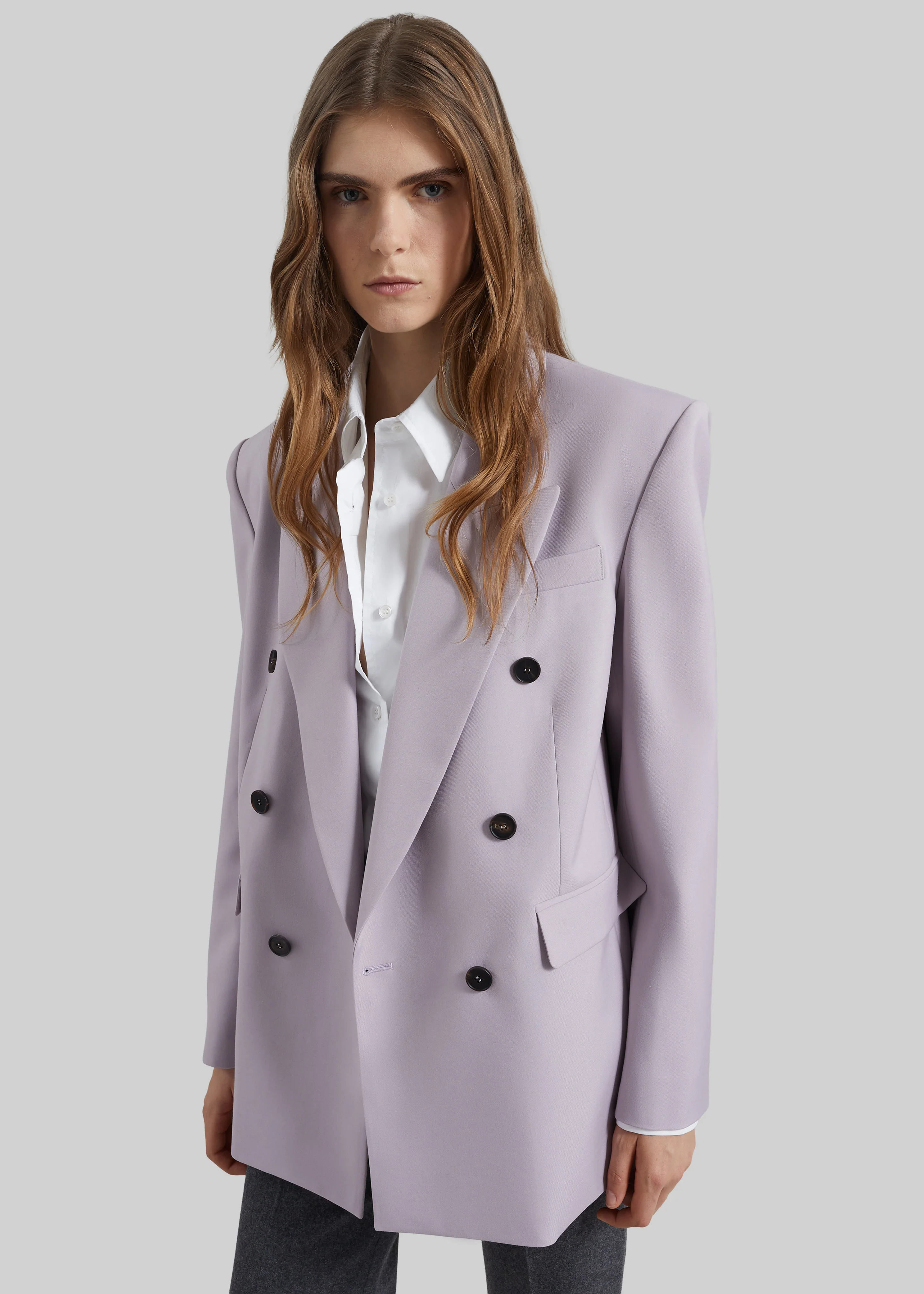 Bielsa Double Breasted Blazer - Lavender - Image 7