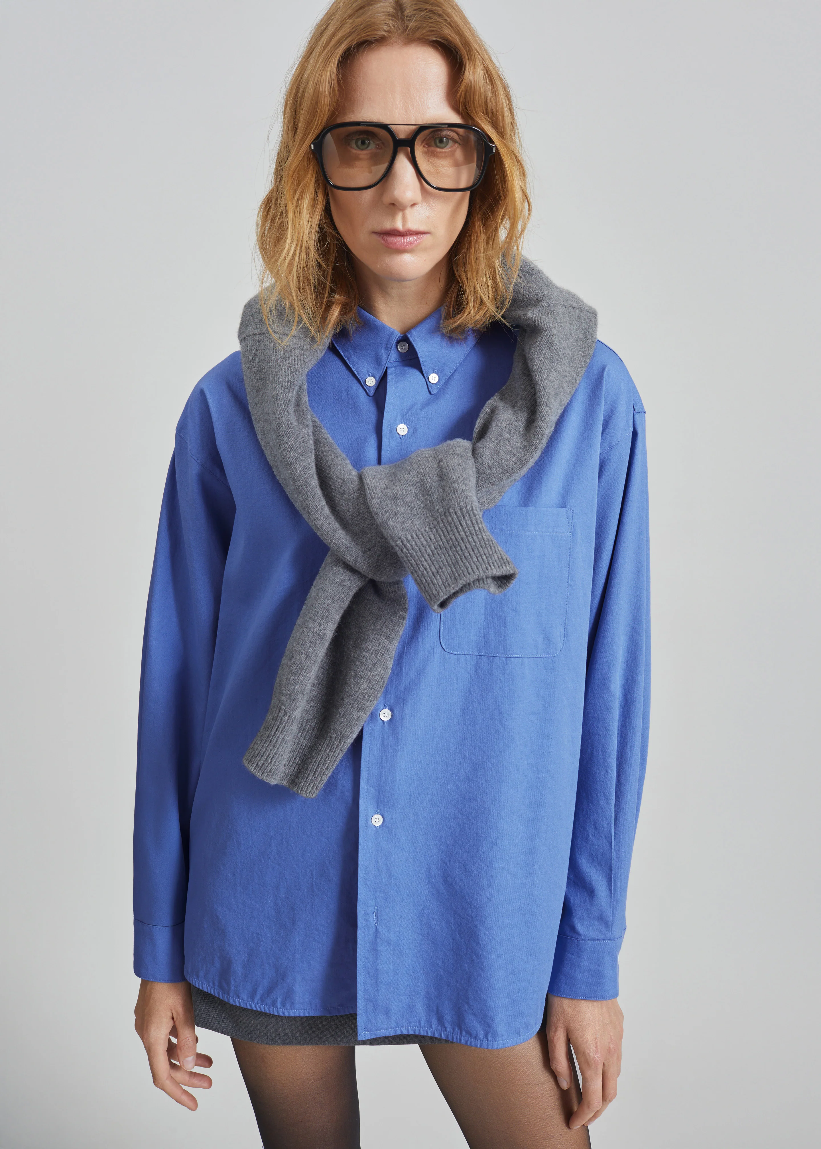 Bijnor Oxford Shirt - Blue - Image 2