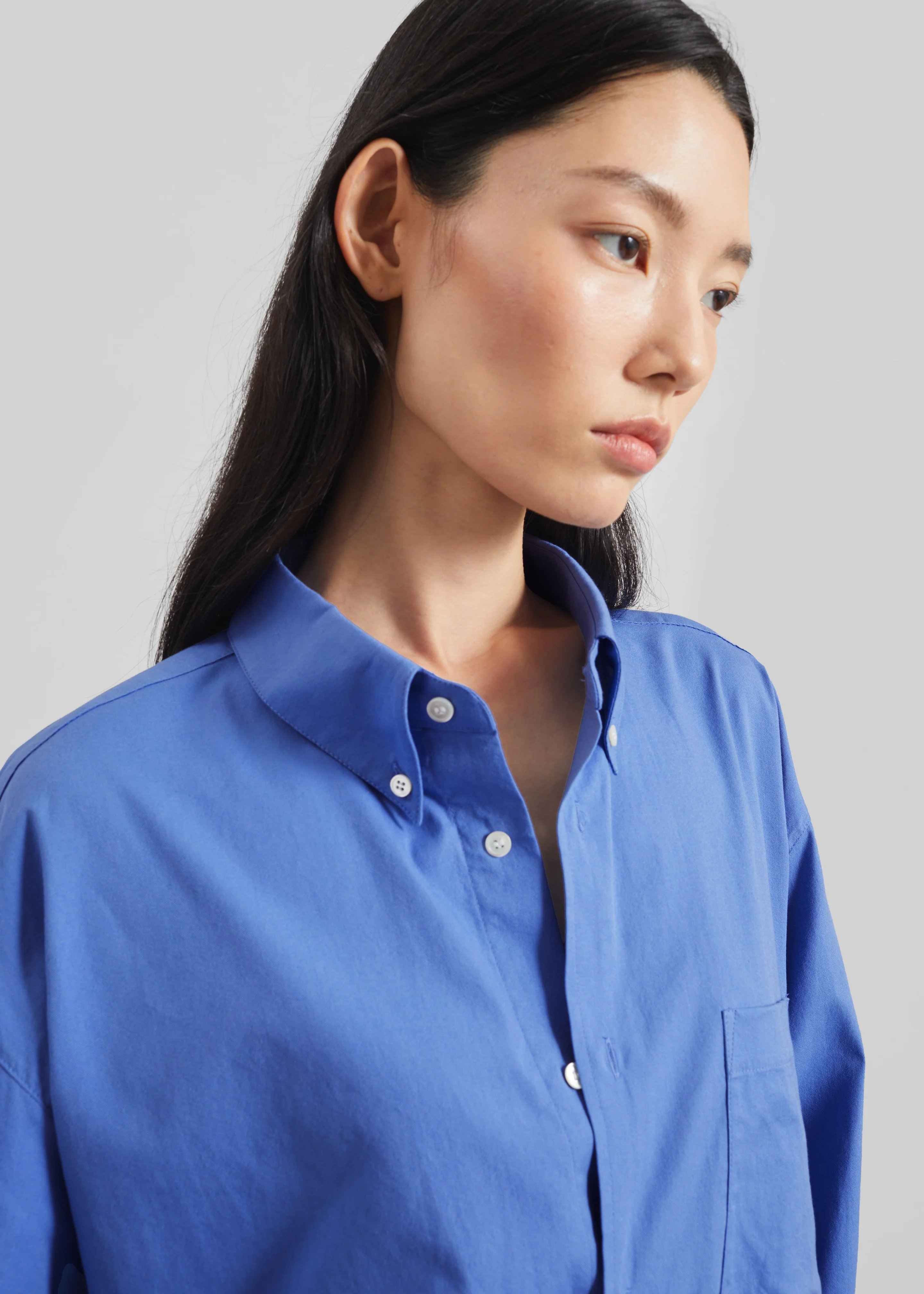 Bijnor Oxford Shirt - Blue - Image 4