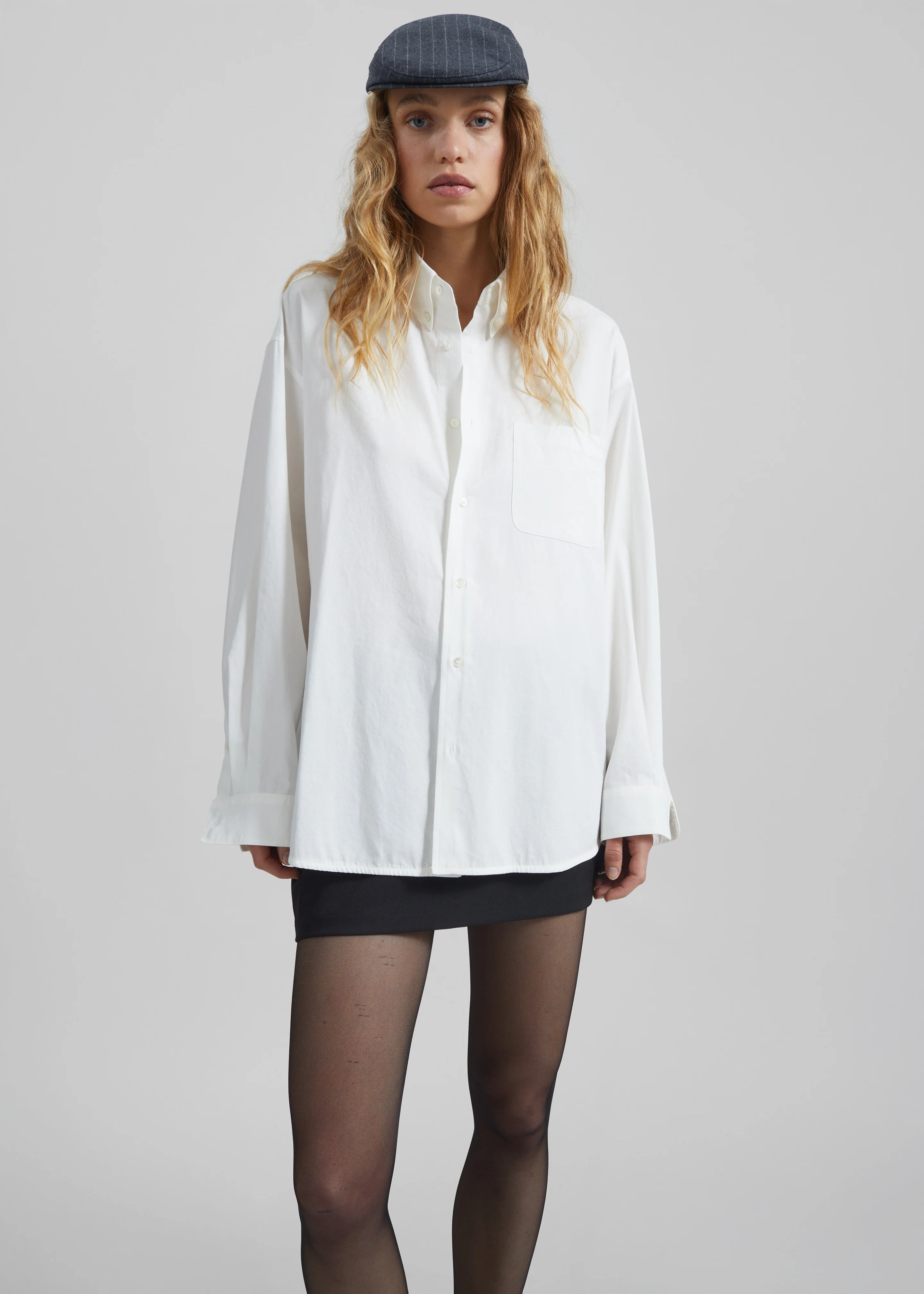 Bijnor Oxford Shirt - White - Image 4