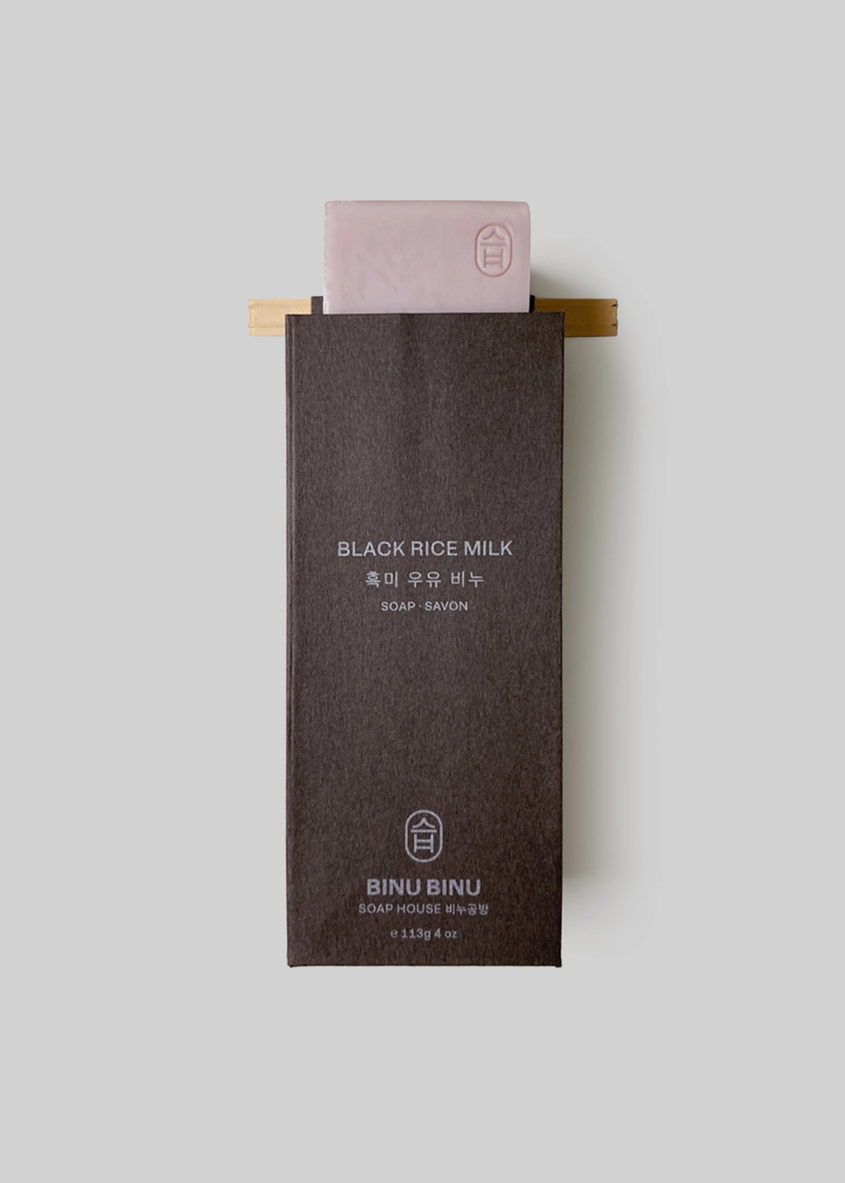 Binu Binu Bar Soap - Black Rice Milk - Image 2