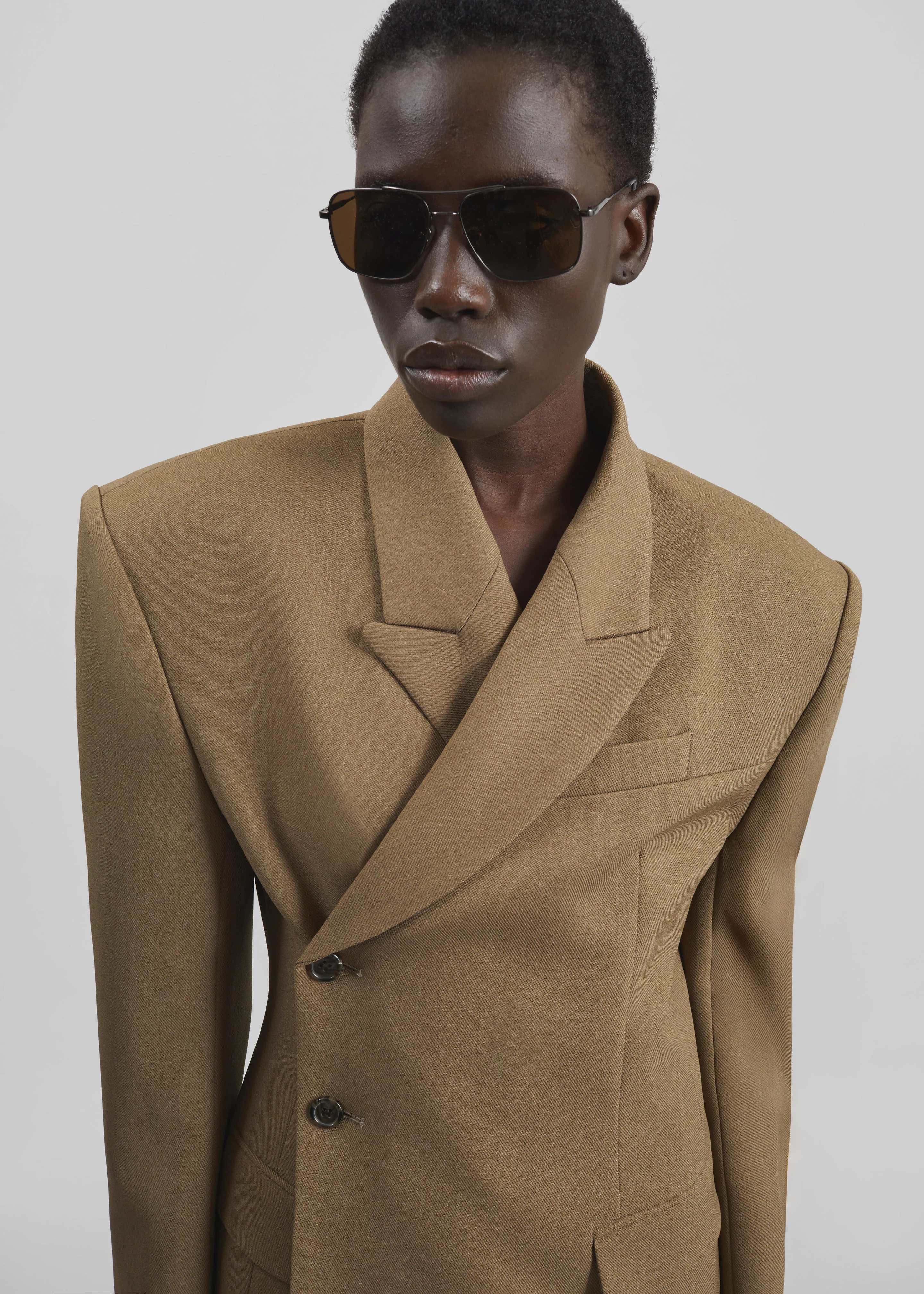 Blerick Crossover Blazer - Camel - Image 5