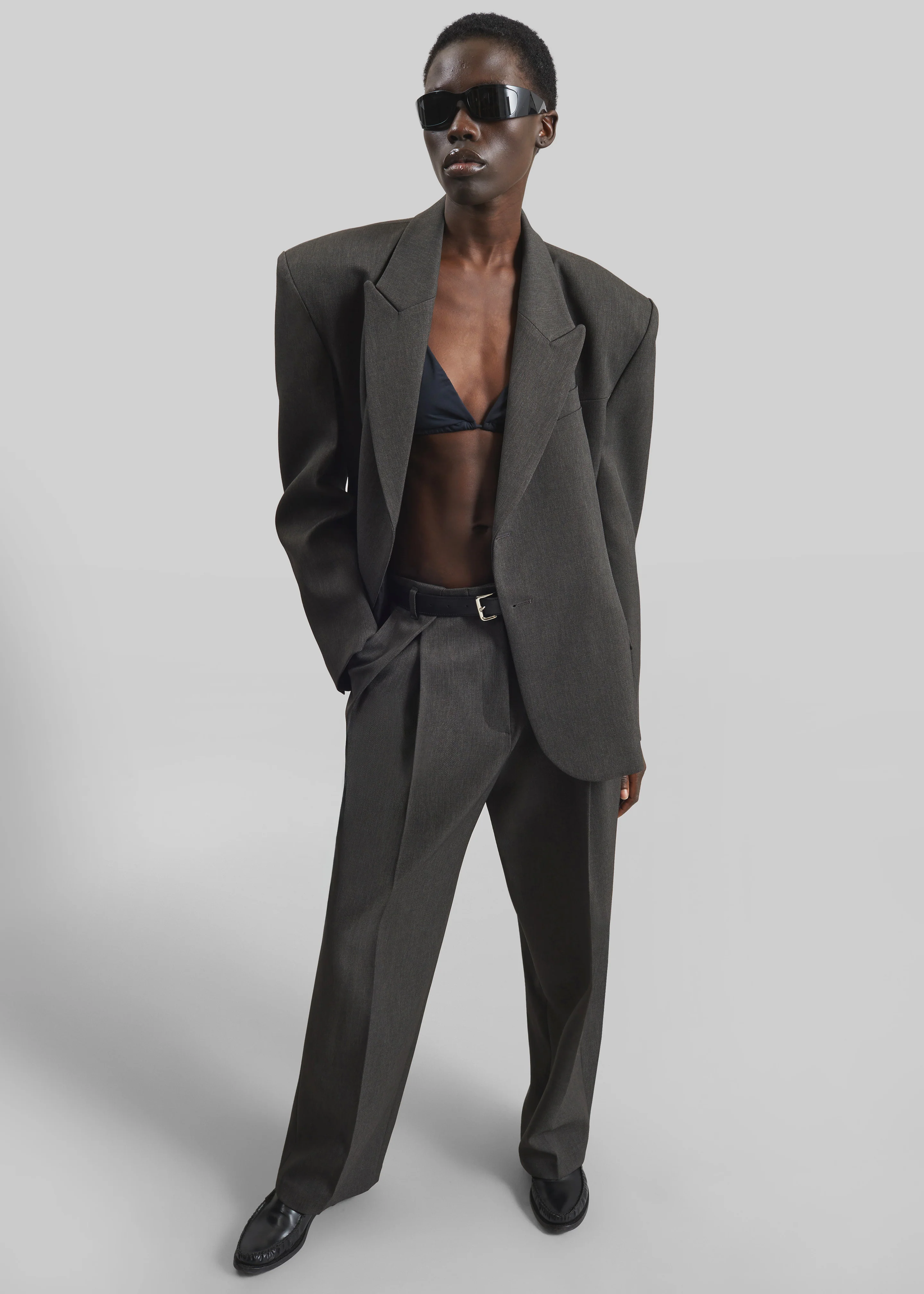 Blerick Crossover Blazer - Dark Grey - Image 6