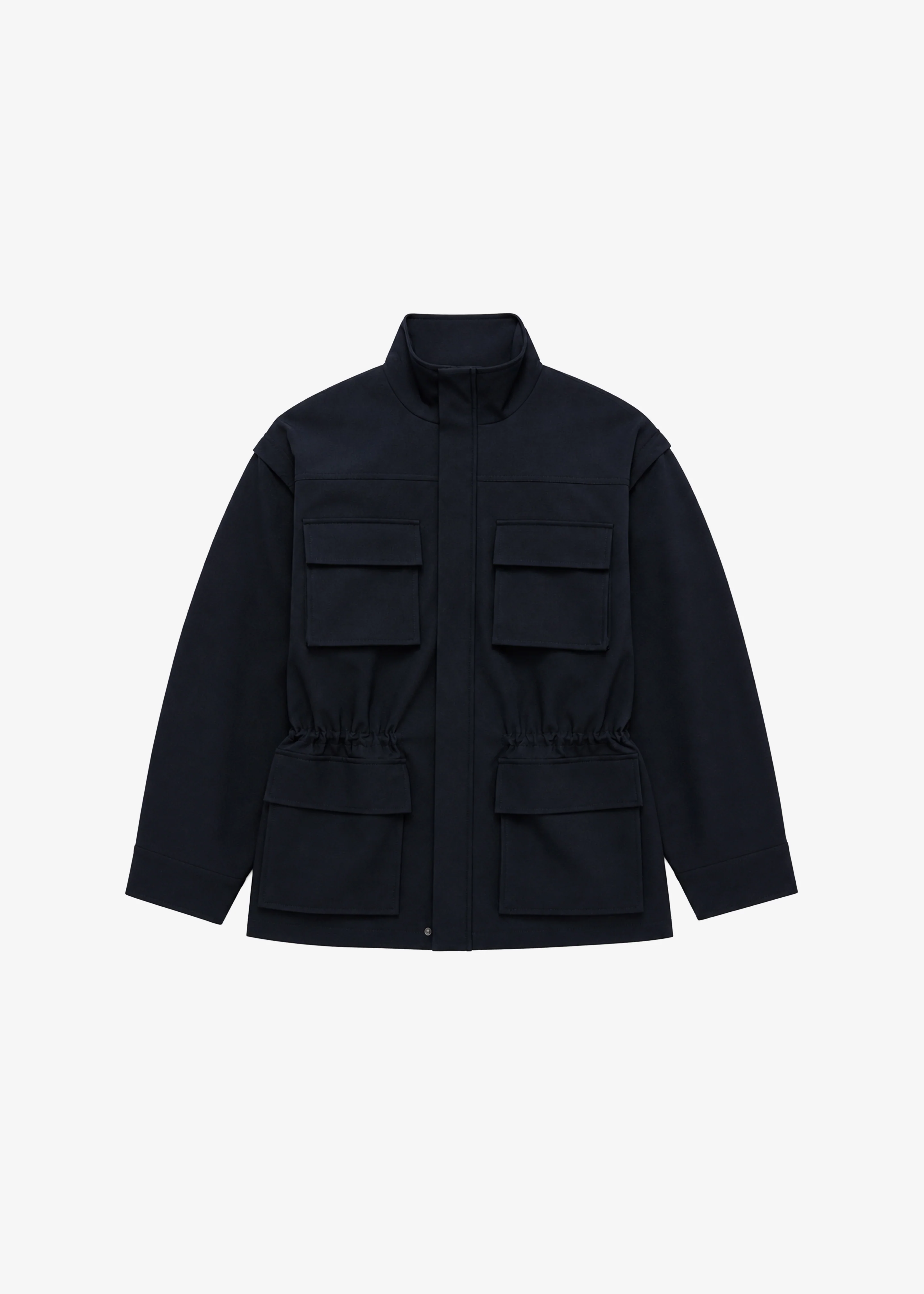 Brannon Cargo Jacket - Navy - Image 10