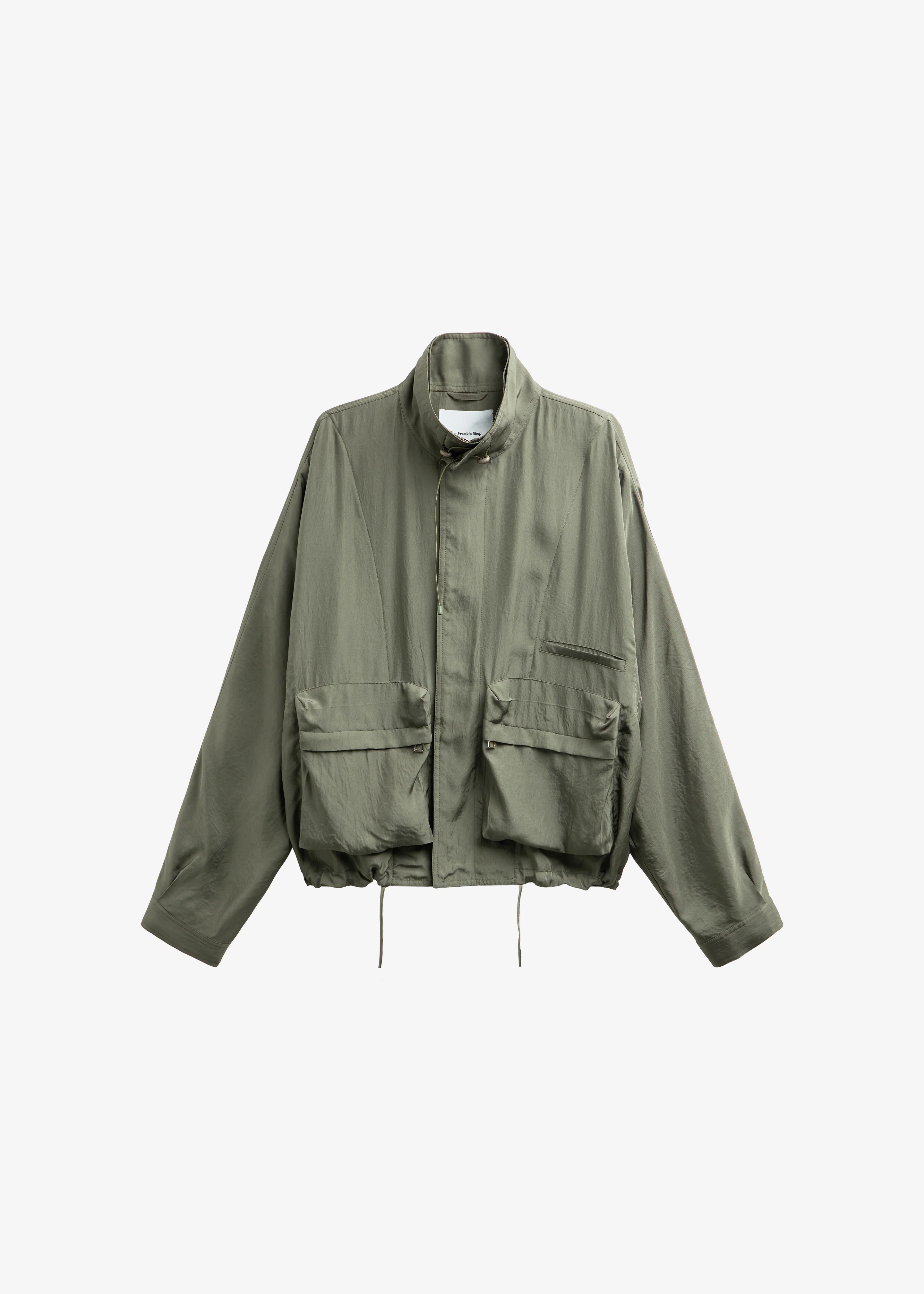 Breya Fluid Jacket - Moss Green - Image 10