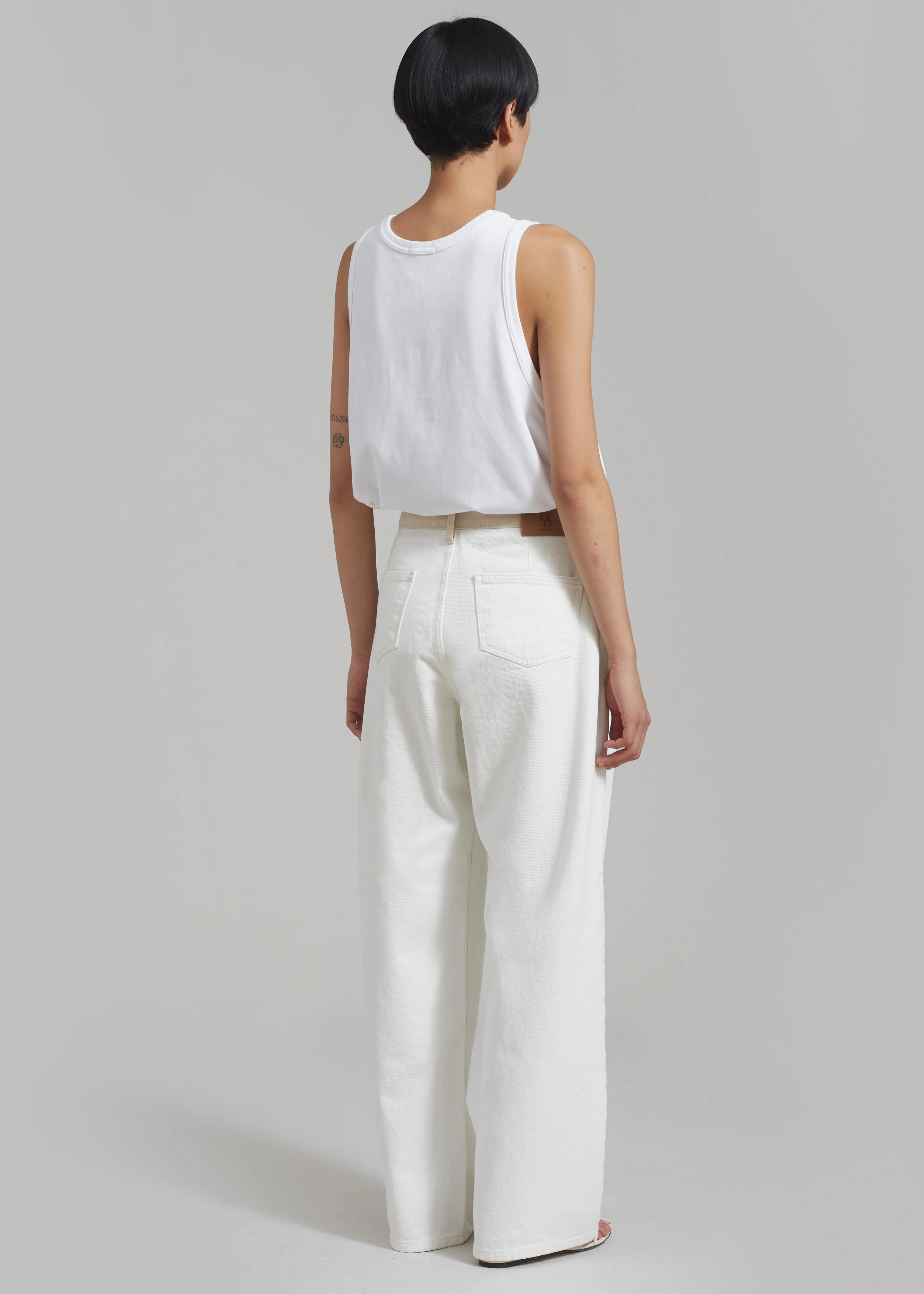 Briston Boxy Tank - White - Image 10