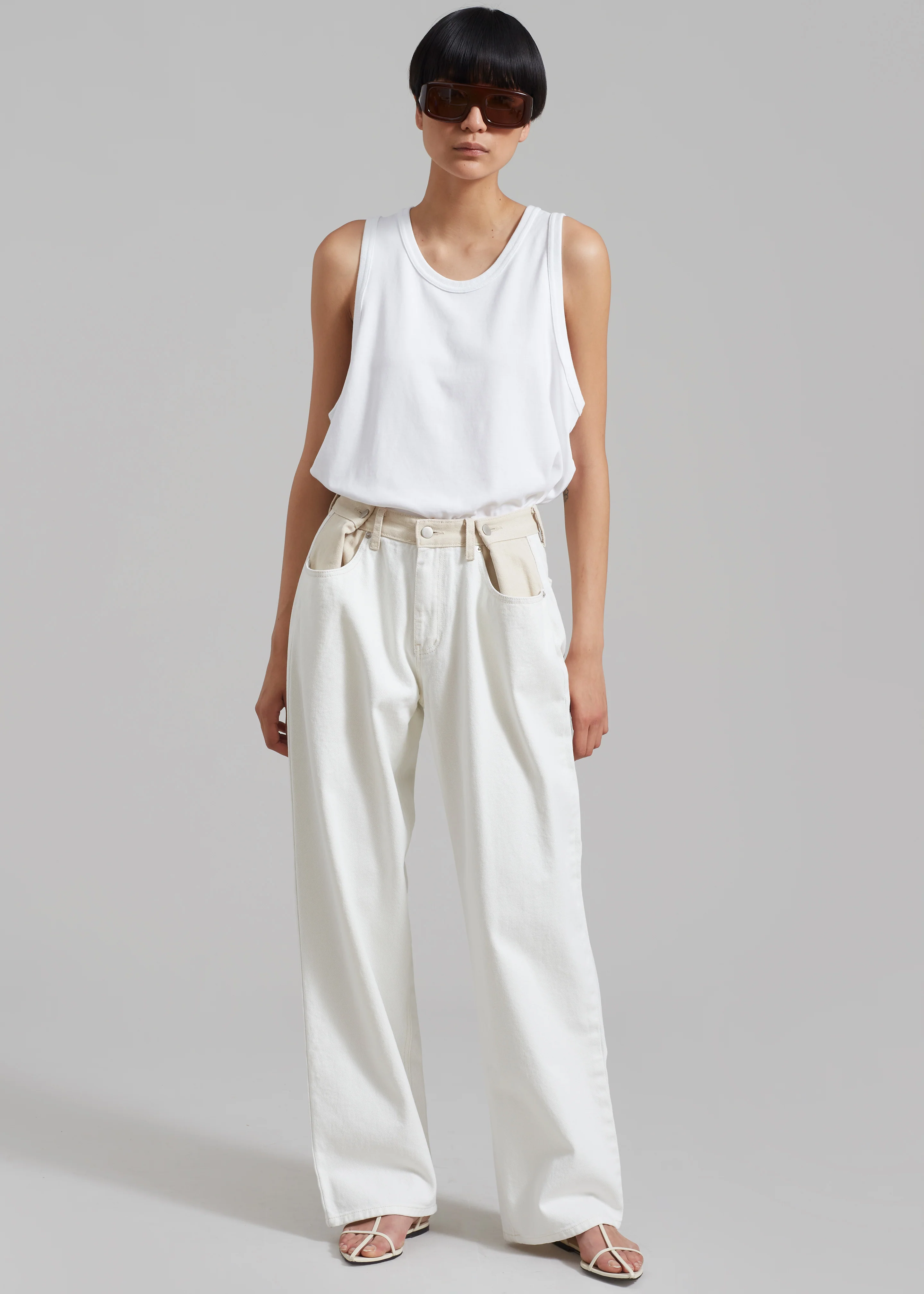 Briston Boxy Tank - White - Image 4