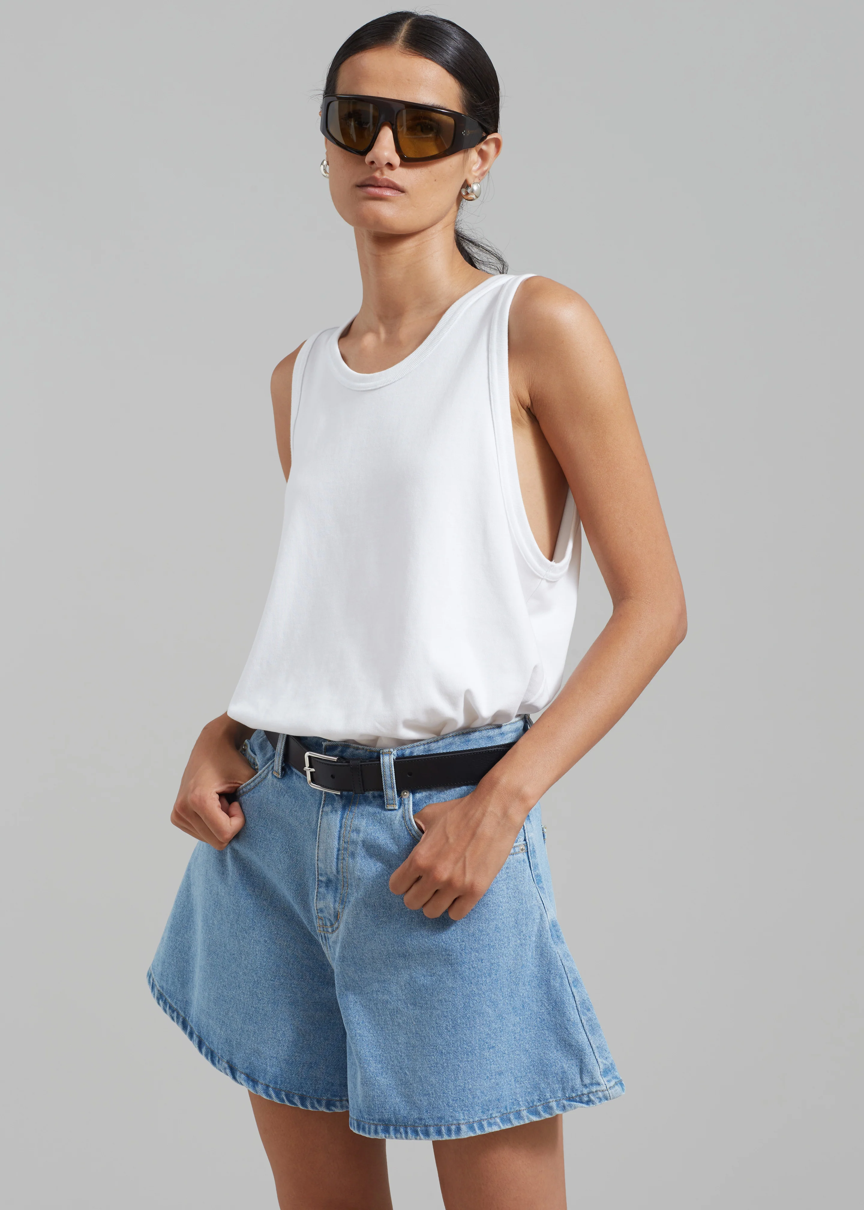Briston Boxy Tank - White - Image 5