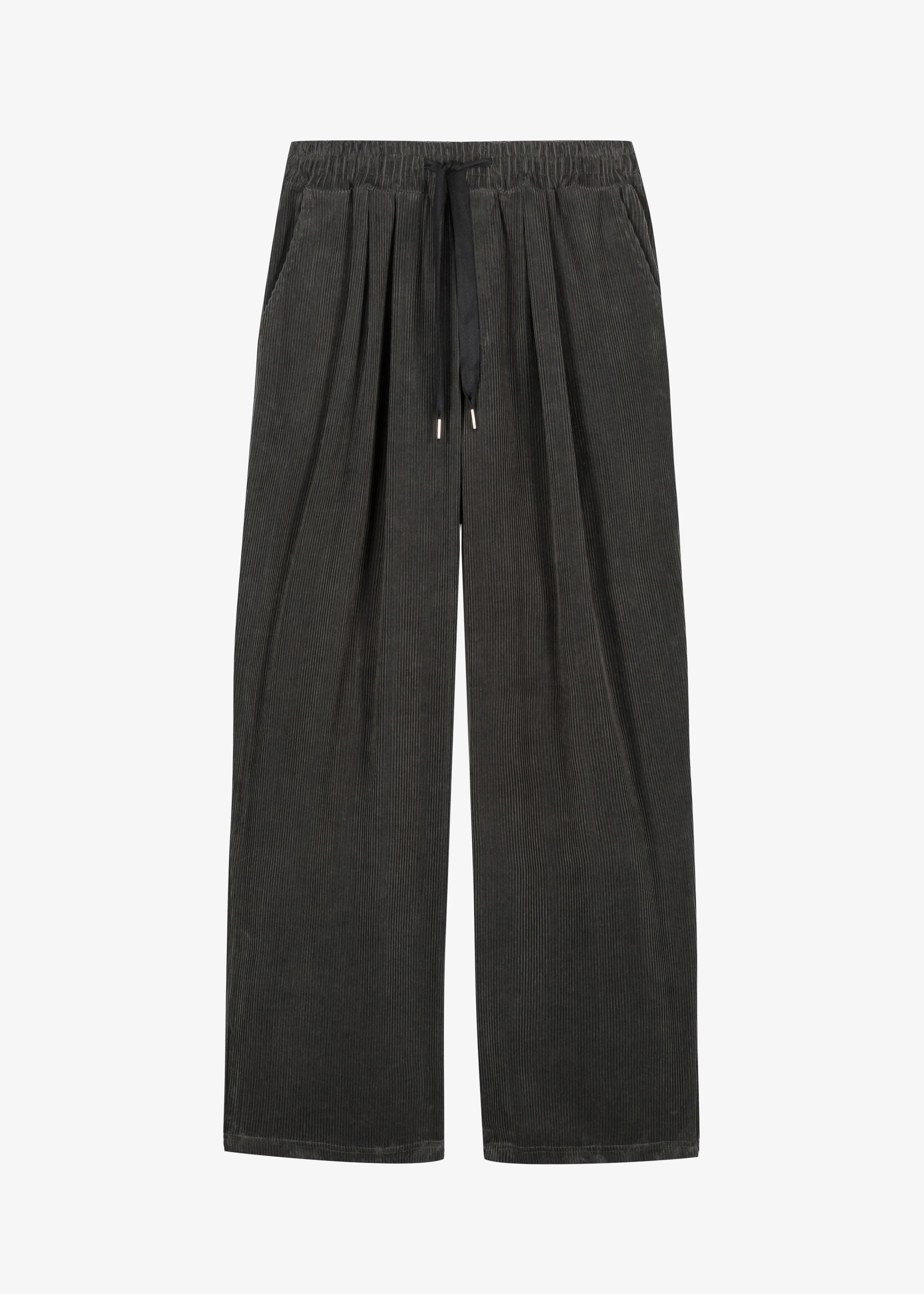 Brixton Corduroy Joggers - Charcoal - Image 6
