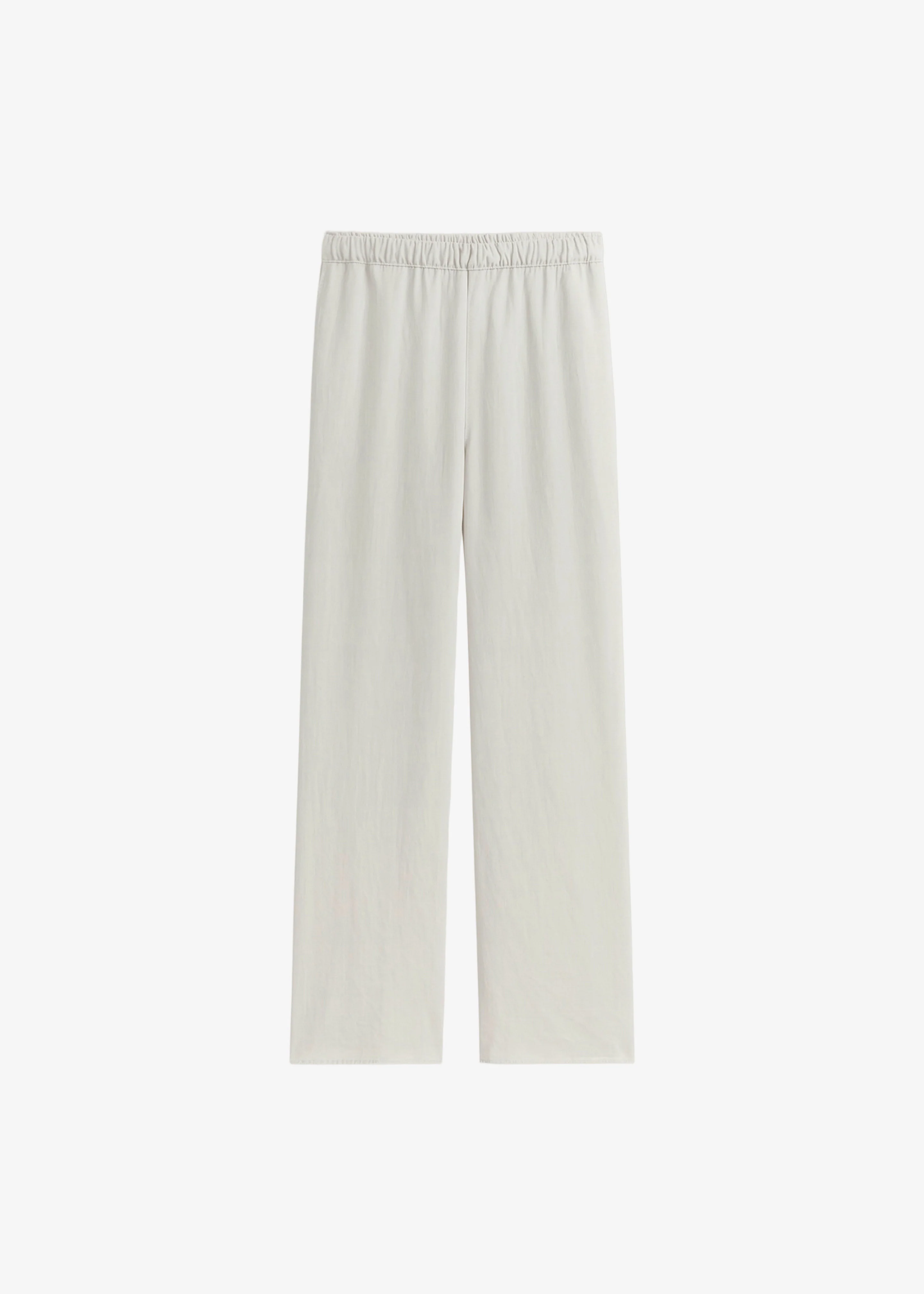 Bruna Linen Soft Pants - Light Beige - Image 10