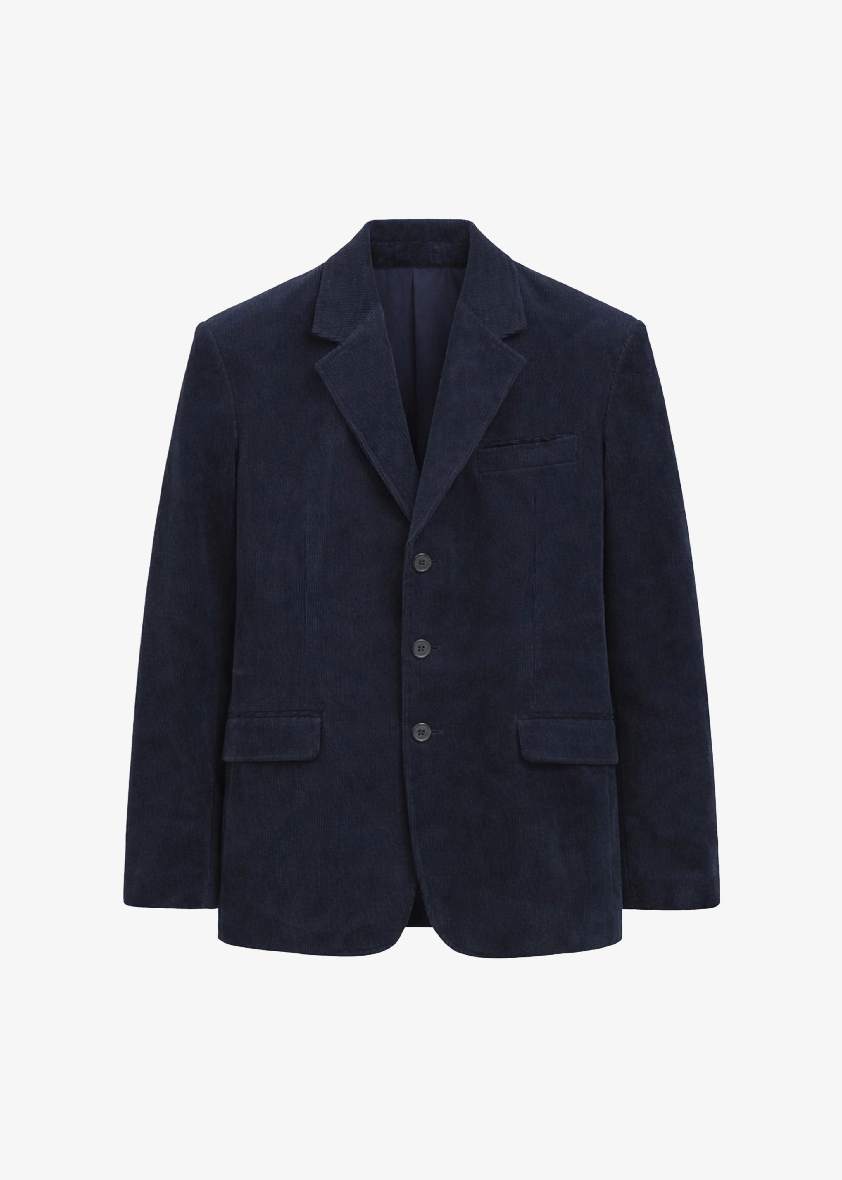 Bryant Corduroy Blazer - Dark Navy - Image 9