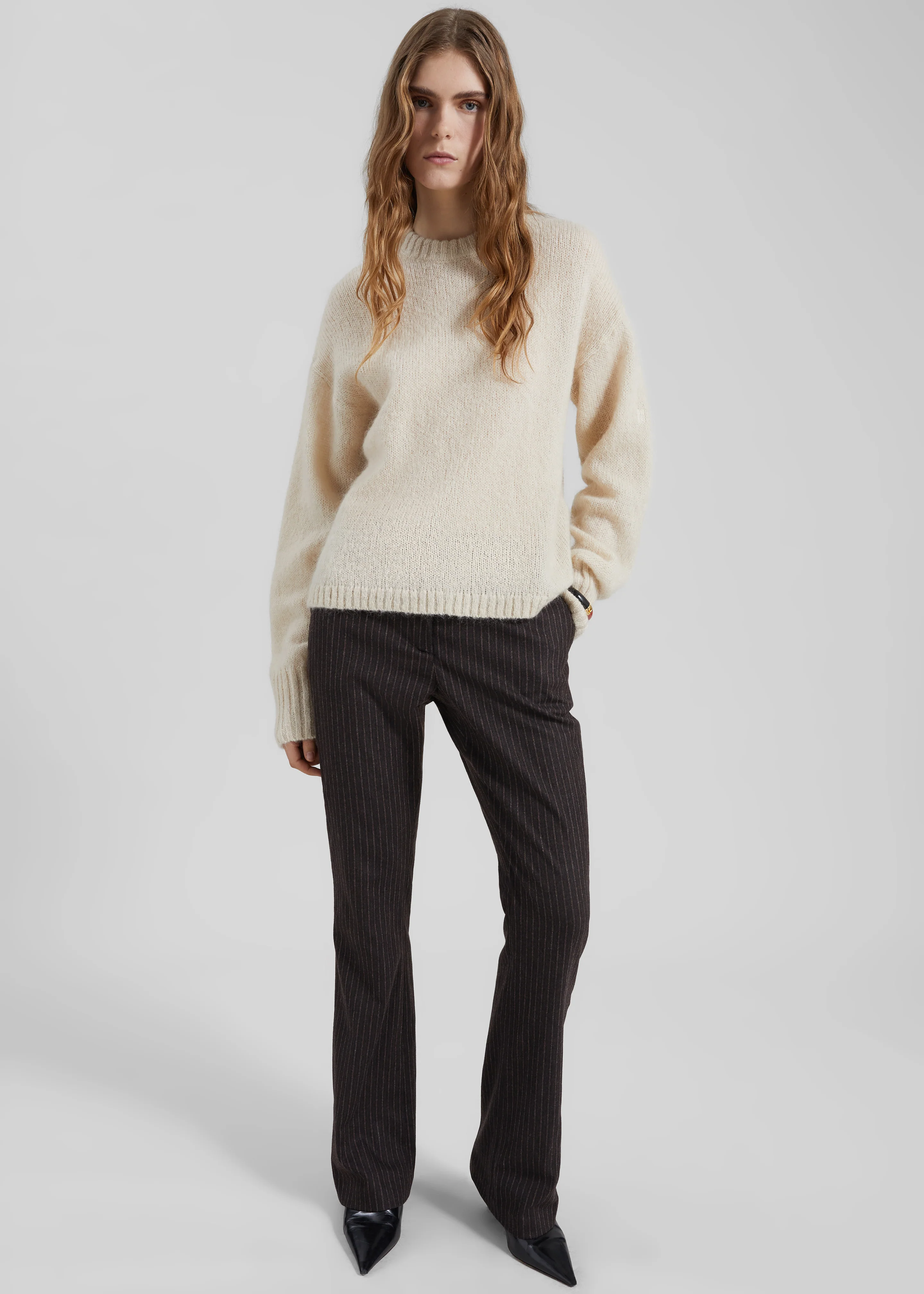 By Malene Birger Brie Sweater - Cream - Image 2