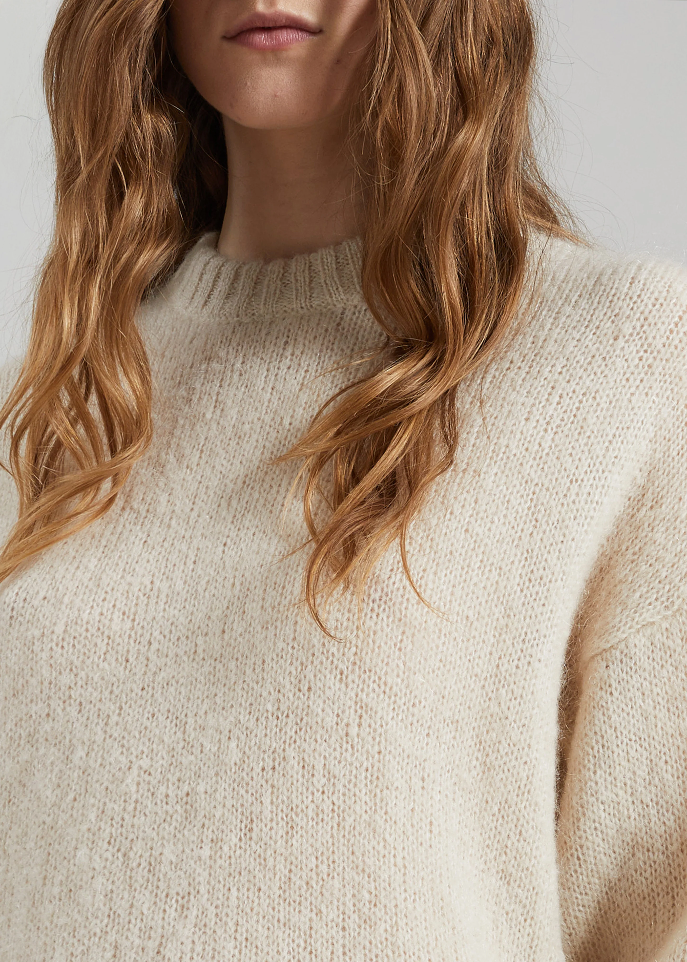 By Malene Birger Brie Sweater - Cream - Image 4