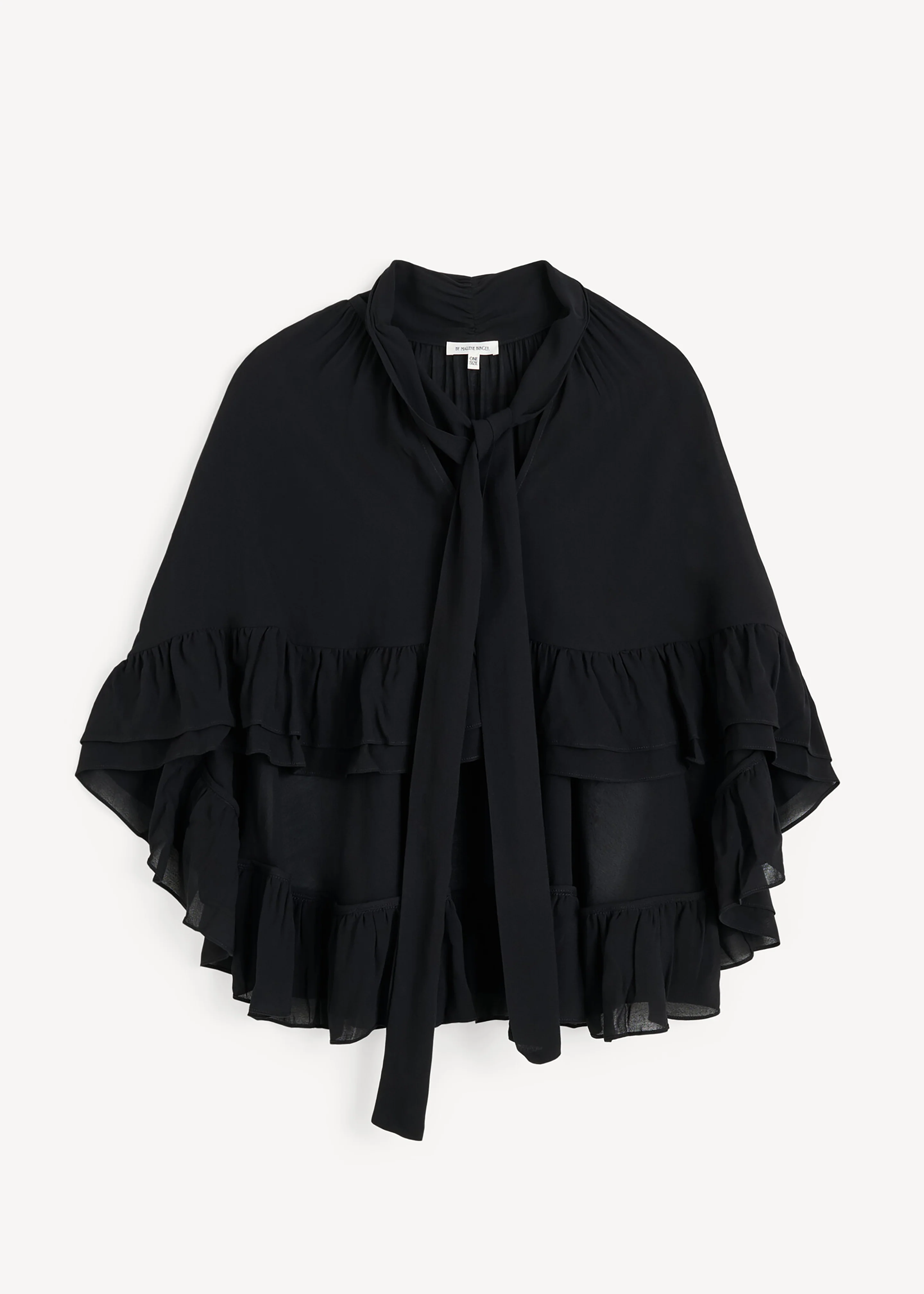 By Malene Birger Cedi Cape - Black - Image 9