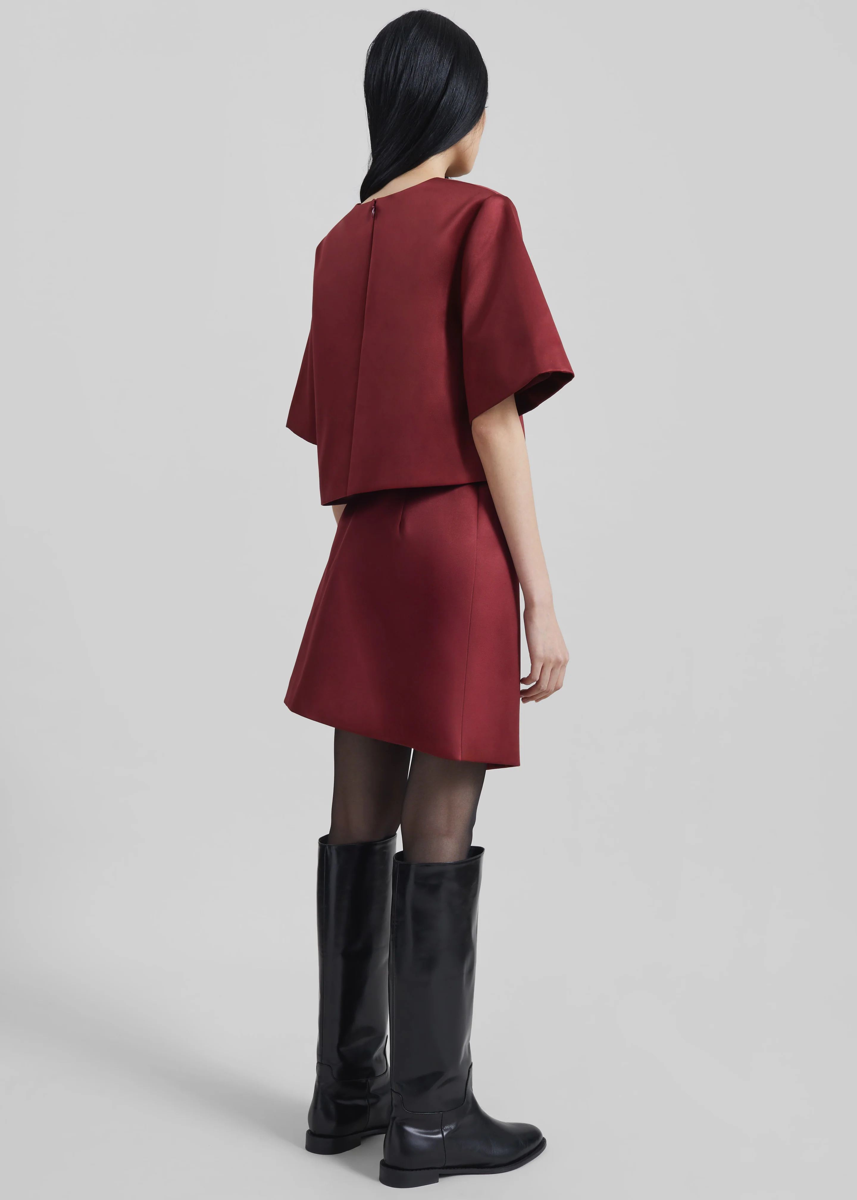 By Malene Birger Hania Top - Cabernet - Image 7