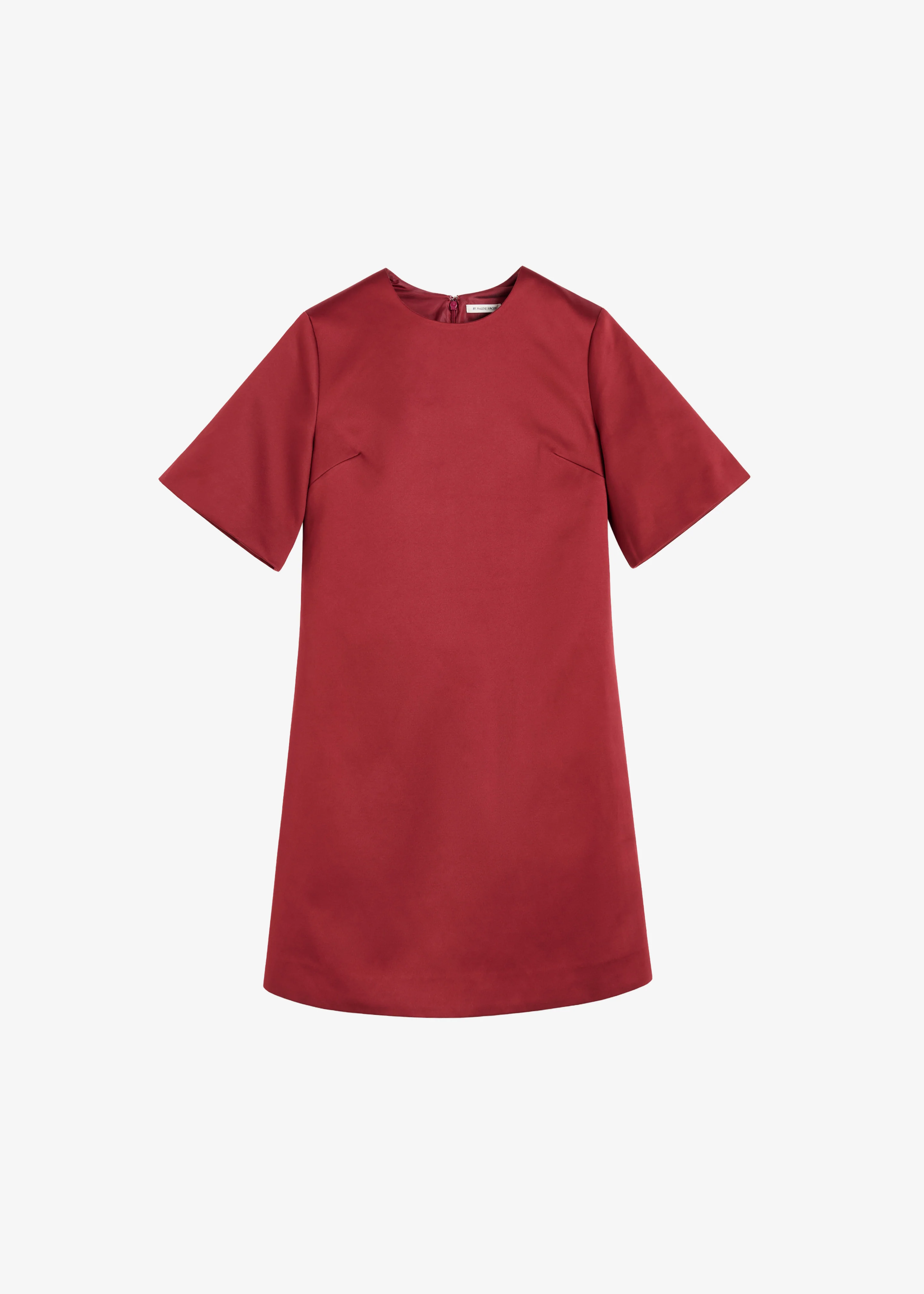 By Malene Birger Harperz Mini Dress - Cabernet - Image 6