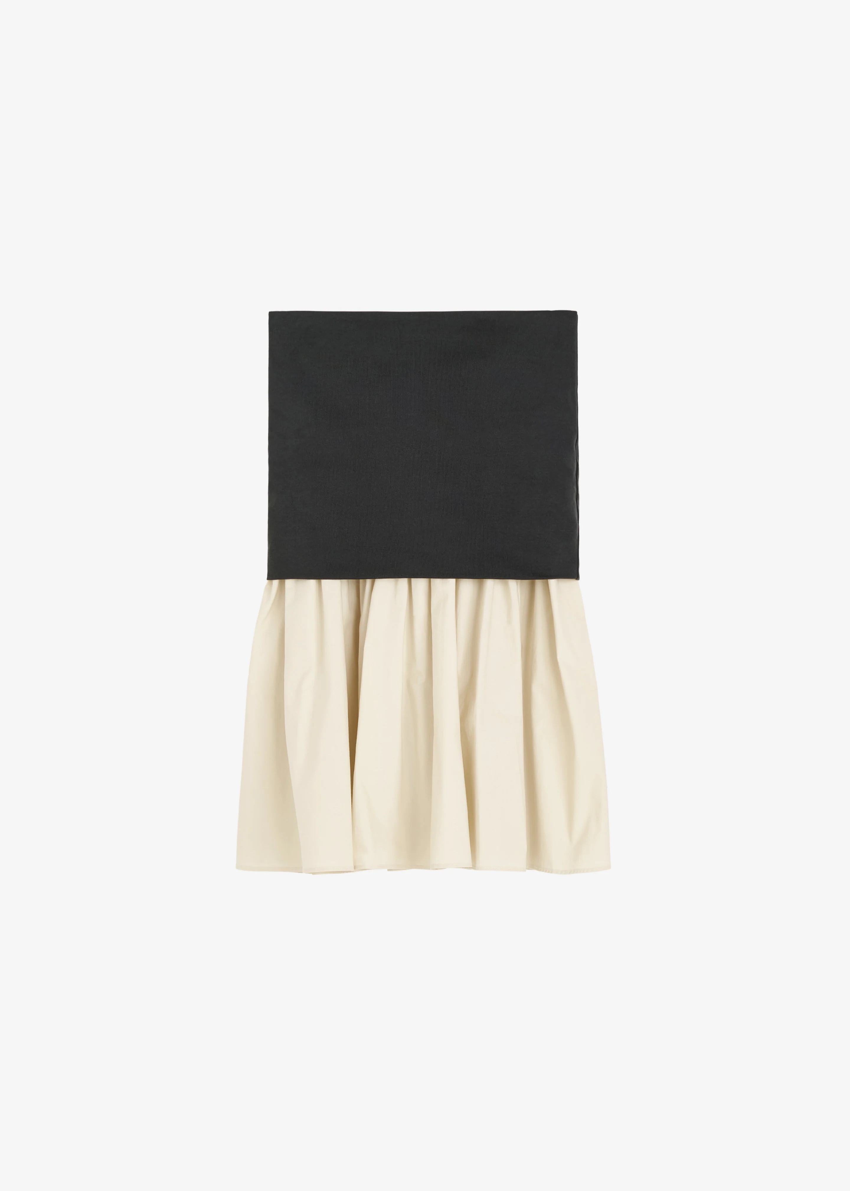By Malene Birger Marcia Cotton Mini Dress - Oyster Gray - Image 8