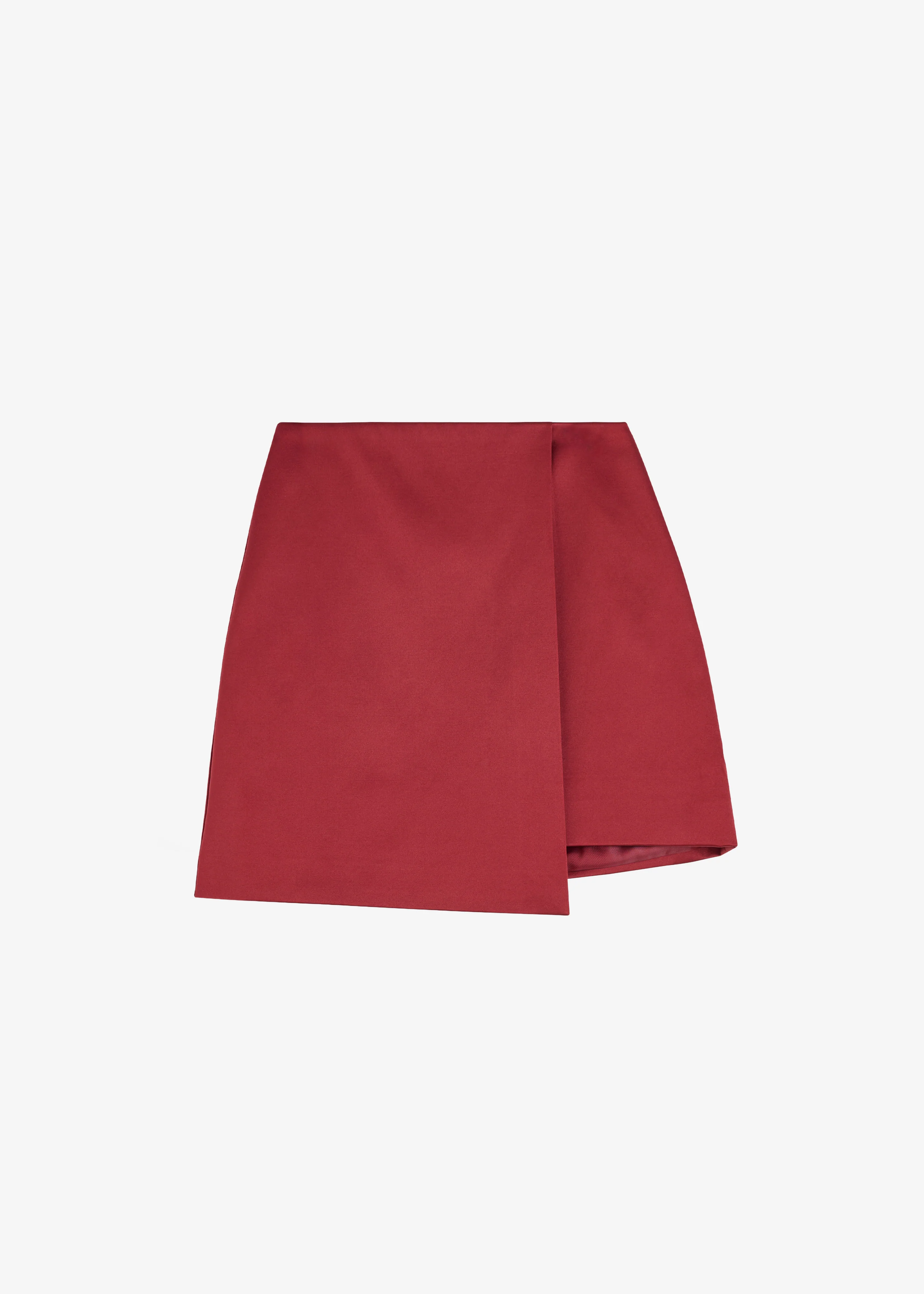 By Malene Birger Raye Mini Skirt - Cabernet - Image 9