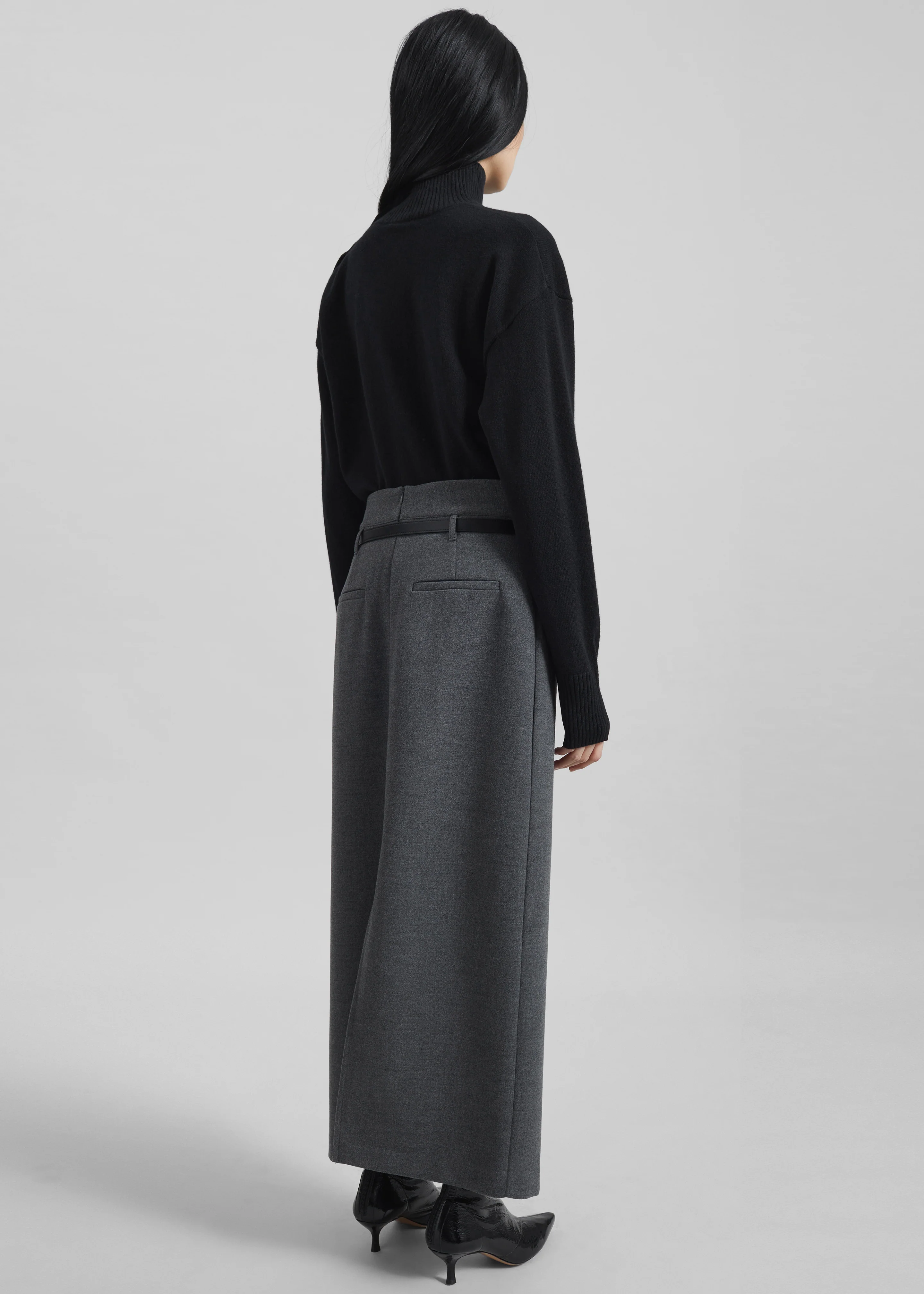 By Malene Birger Vanille Wool Sweater - Black - Image 6