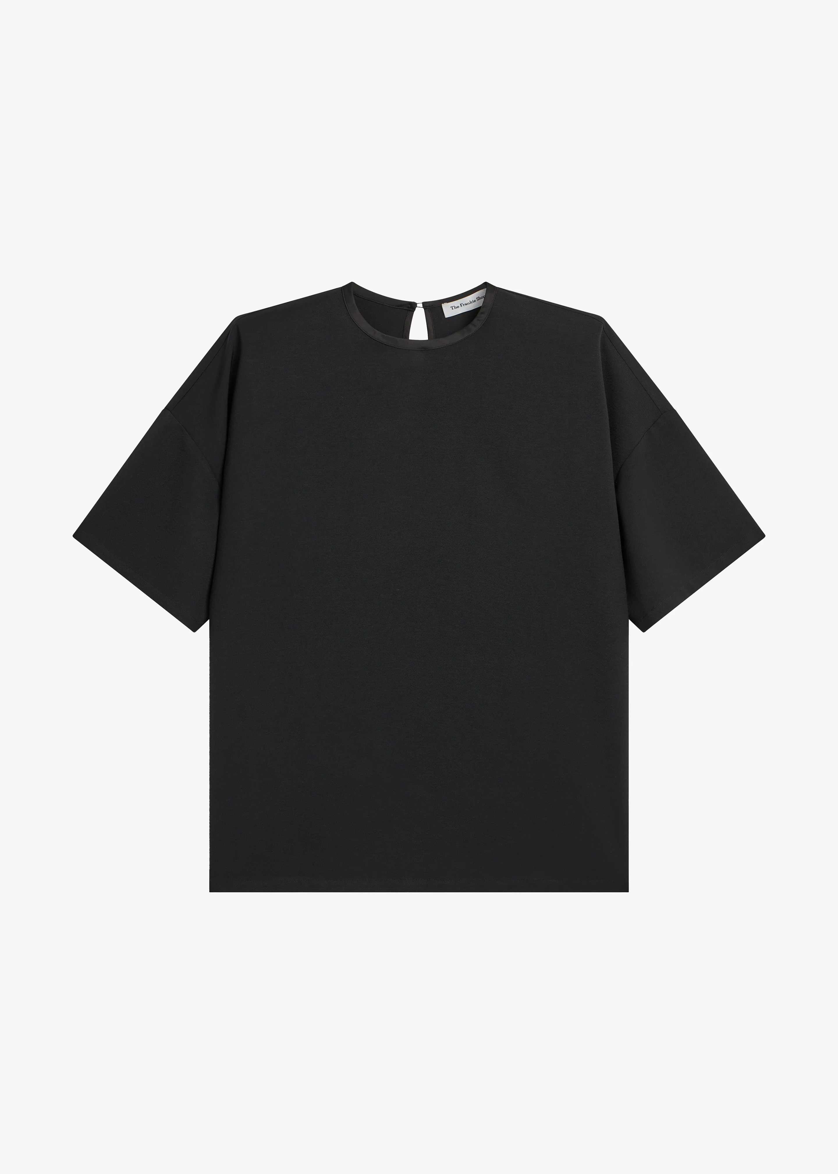 Callice Padded T-Shirt - Black - Image 6