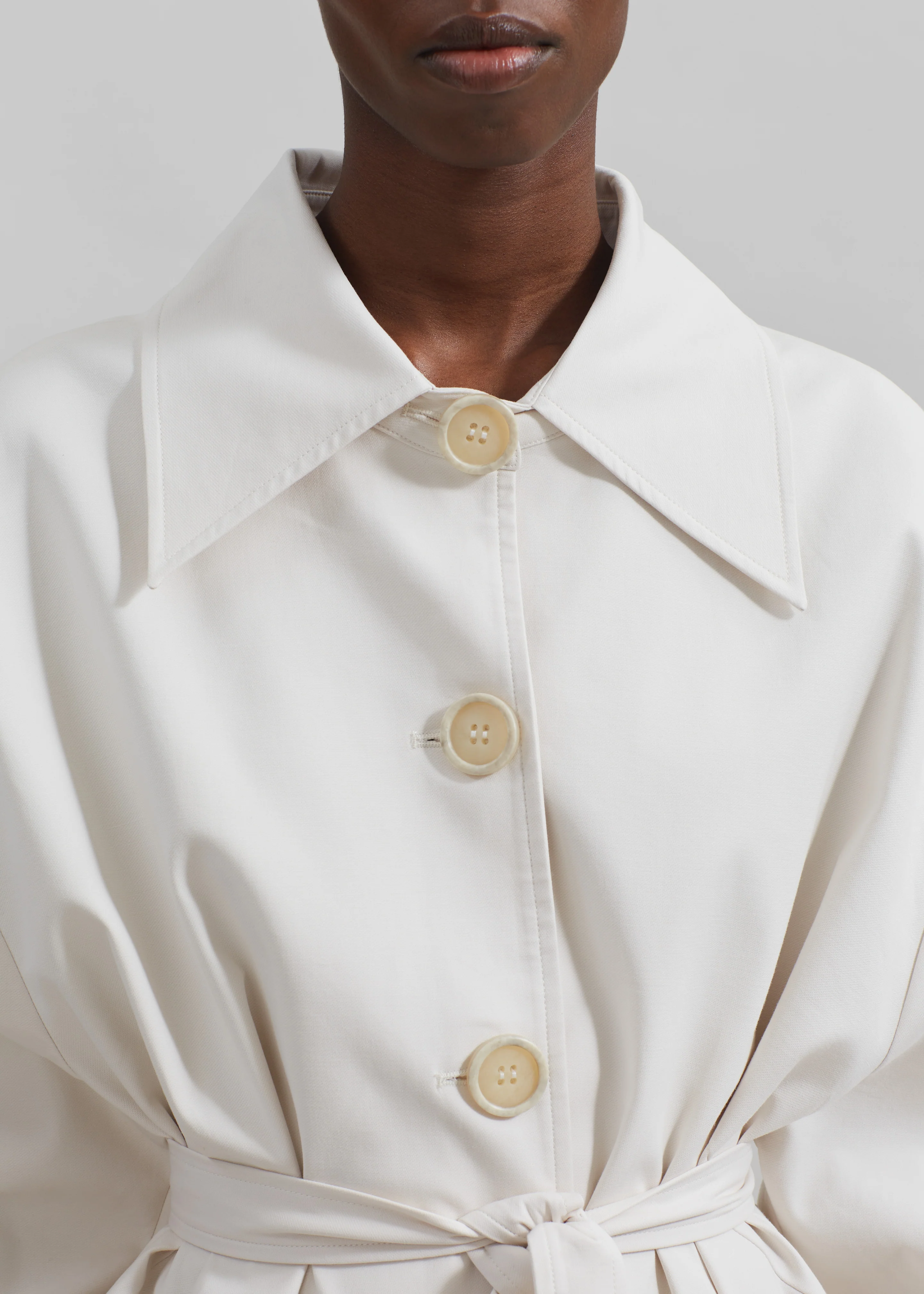 Callyn Trench Coat - Light Beige - Image 8