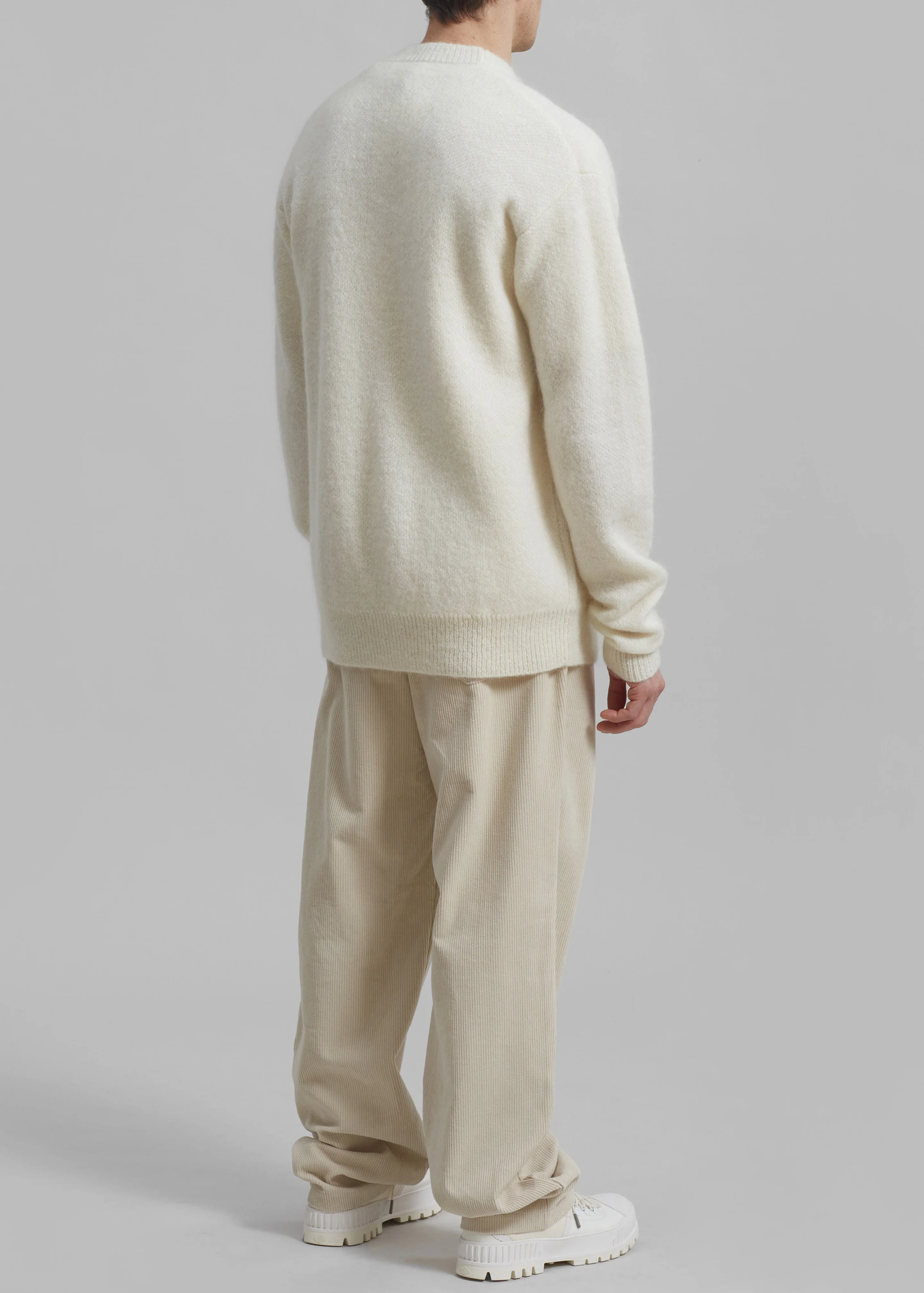 Camden Corduroy Pants - Cream - Image 5