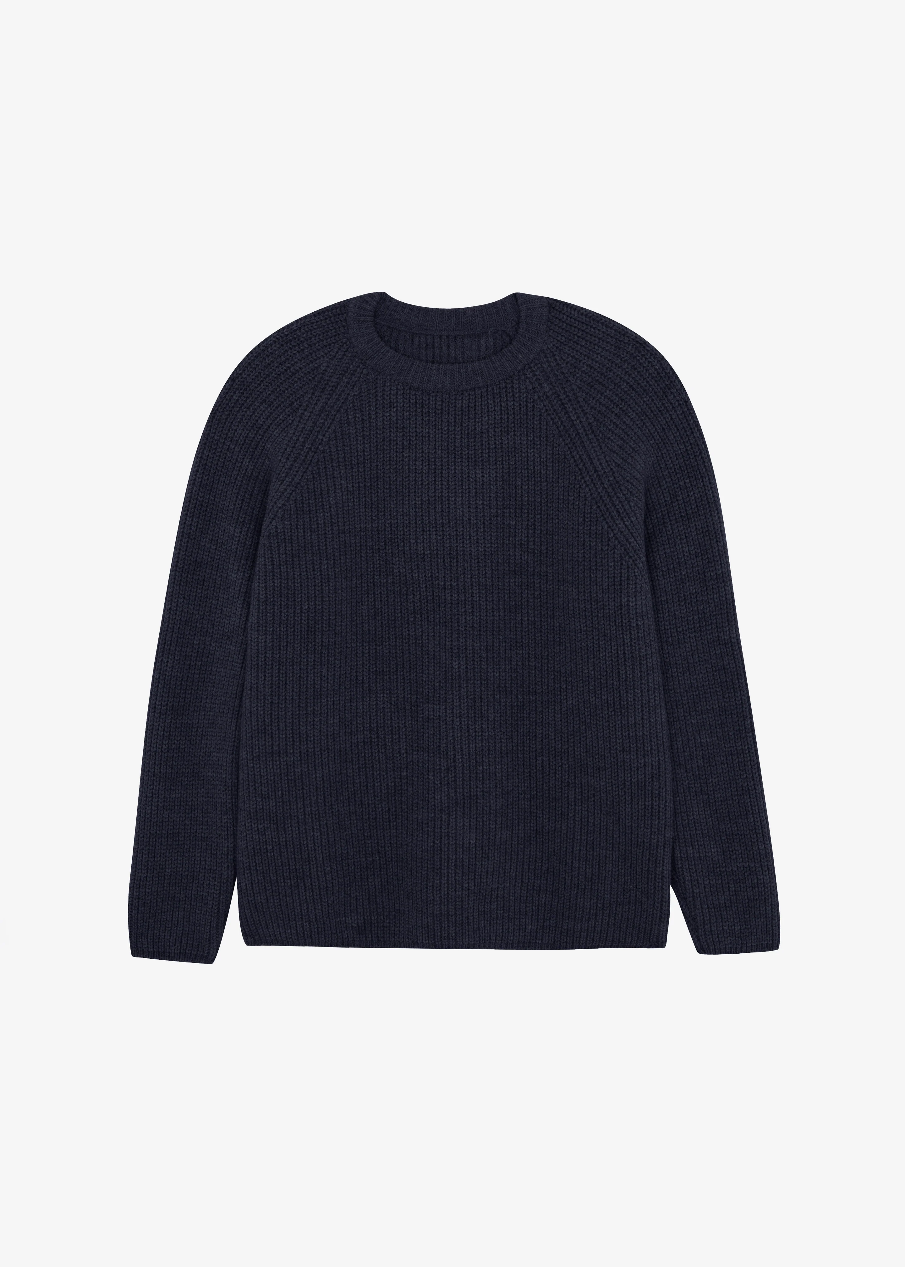 Carter Crew Neck Sweater - Navy - Image 8
