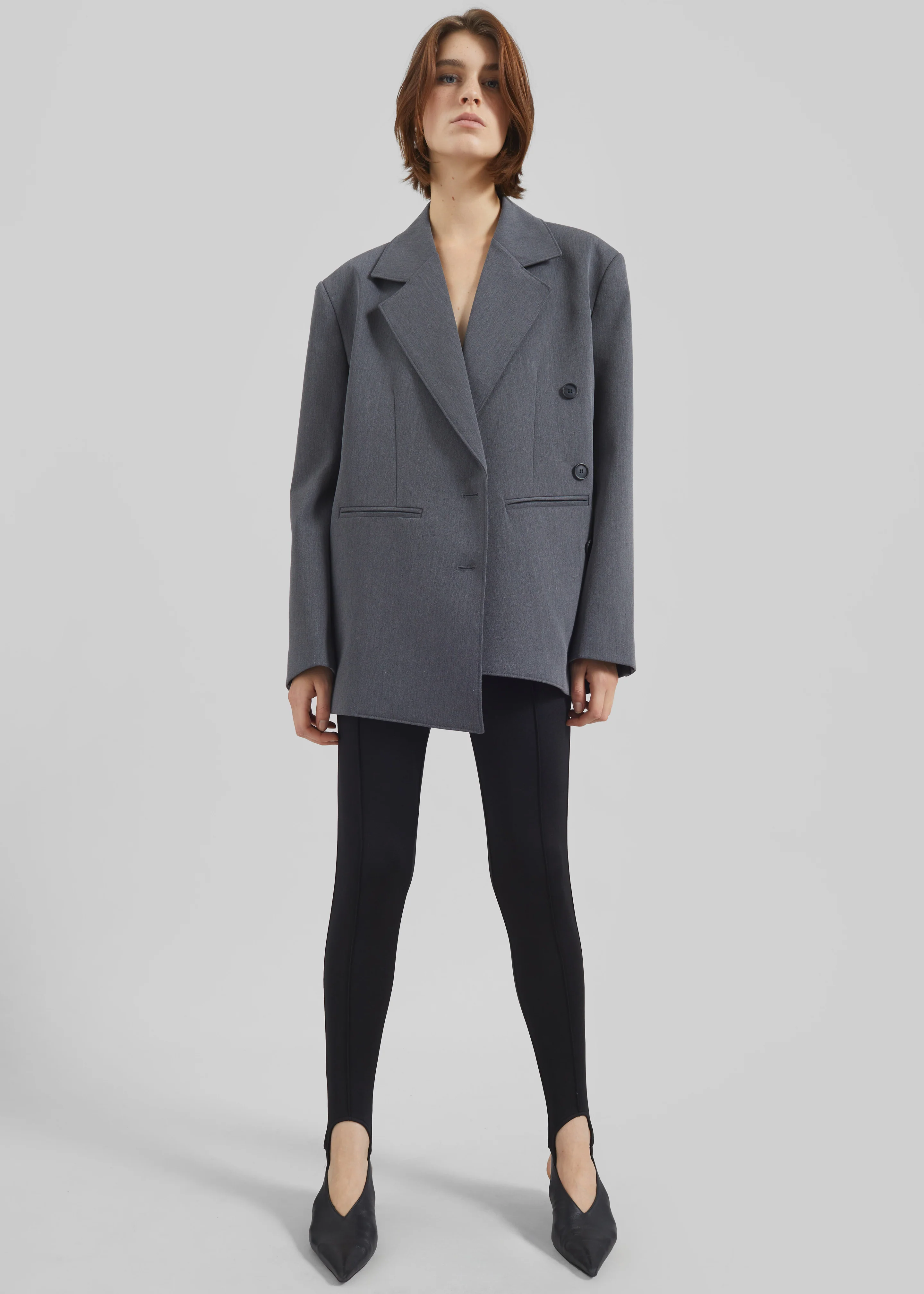 Caserta Stirrup Leggings - Black - Image 5