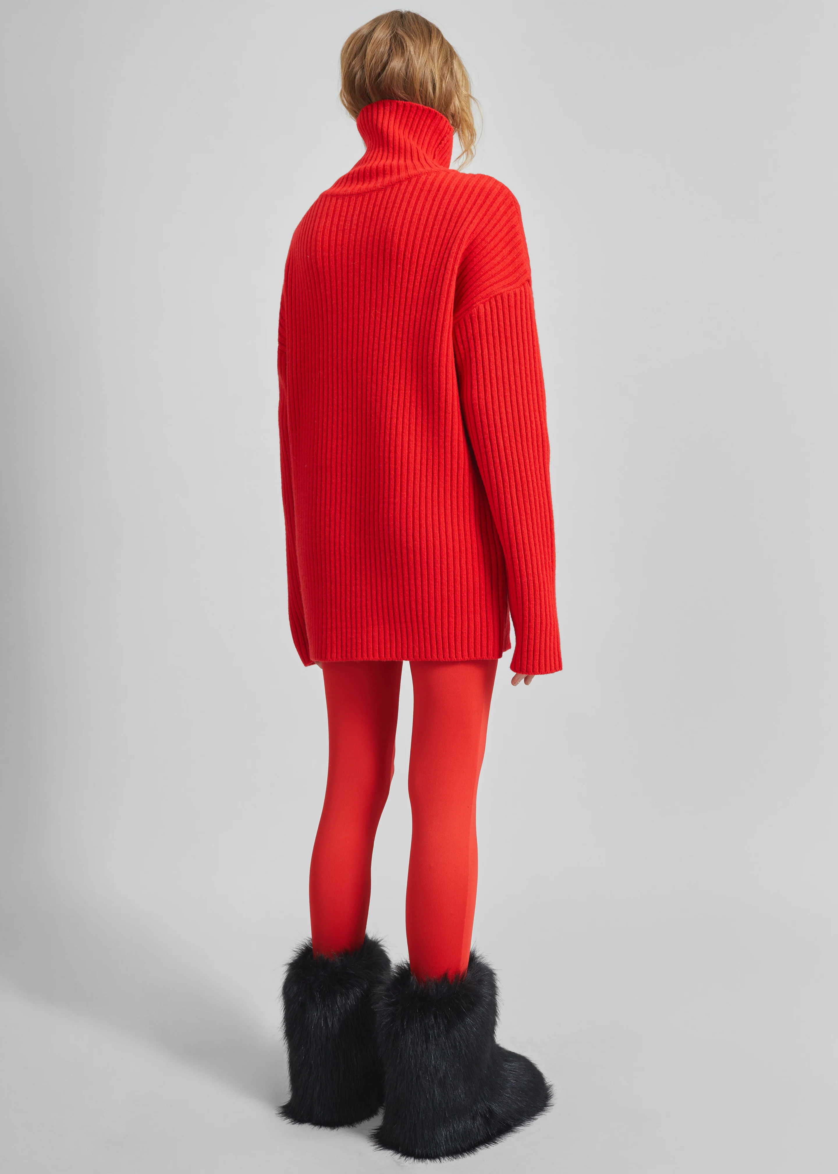 Caserta Stirrup Leggings - Red - Image 7