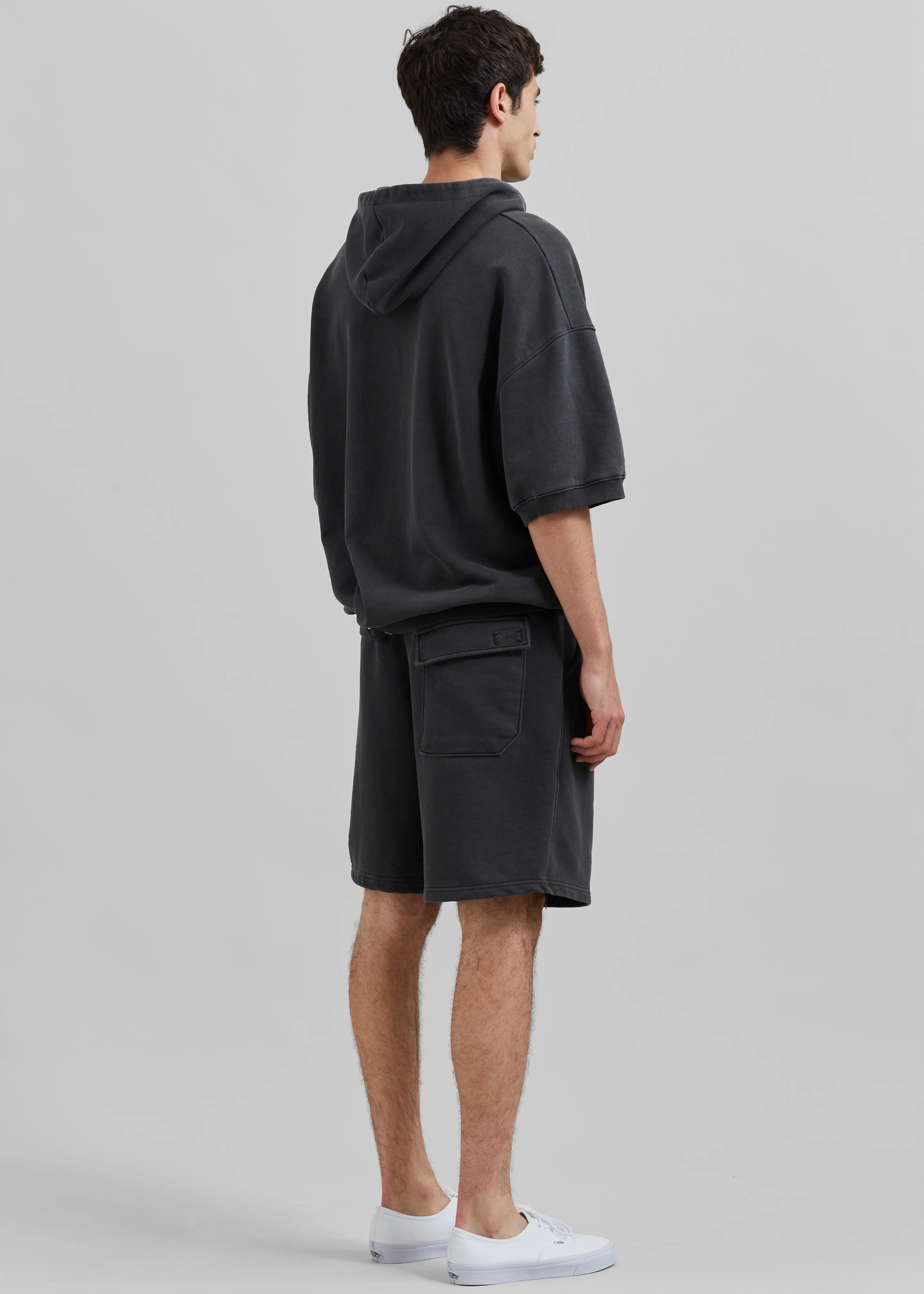 Christian Short Sleeve Hoodie - Charcoal - Image 8