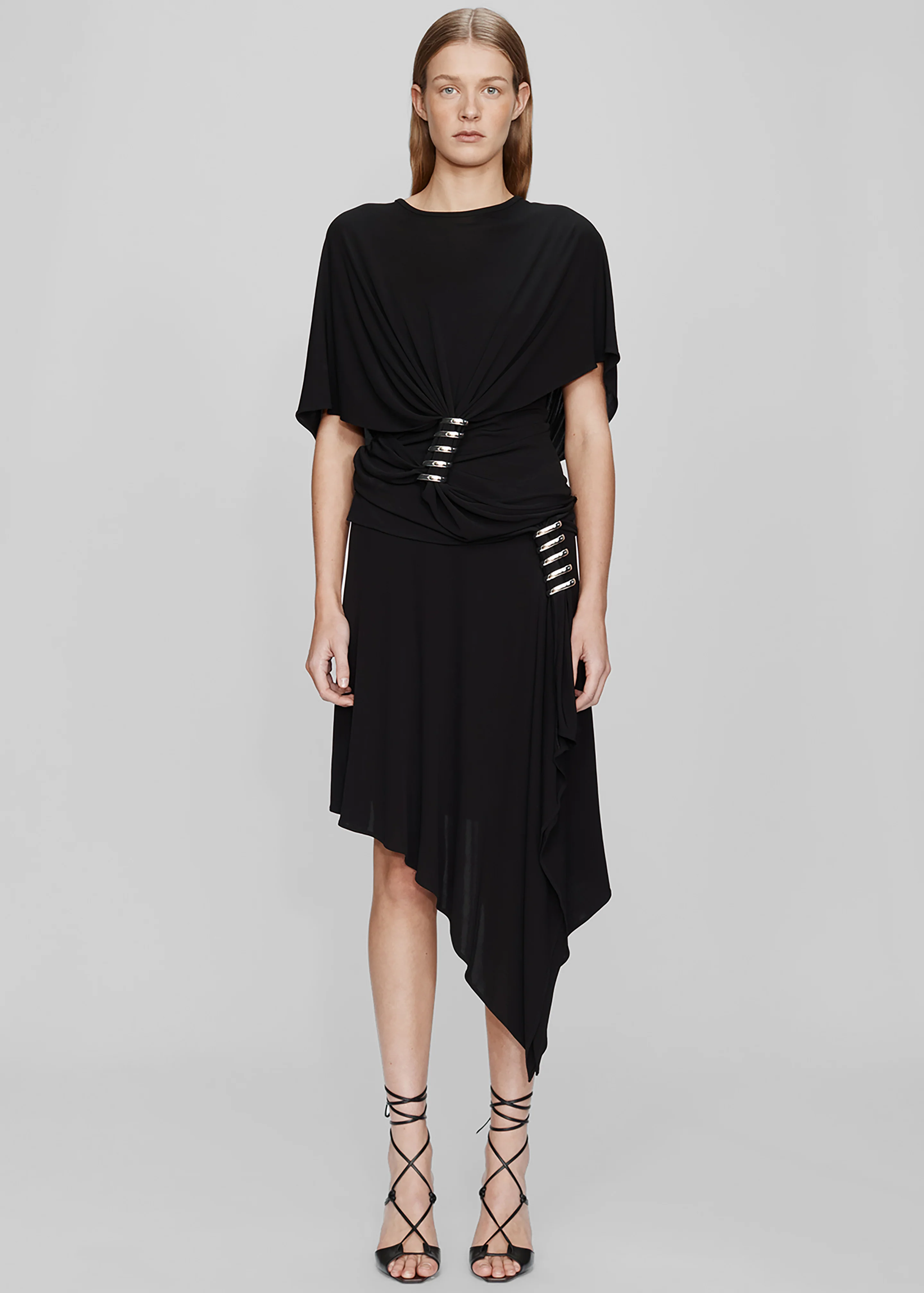 Christopher Esber Coiled Jersey Skirt - Black - Image 2