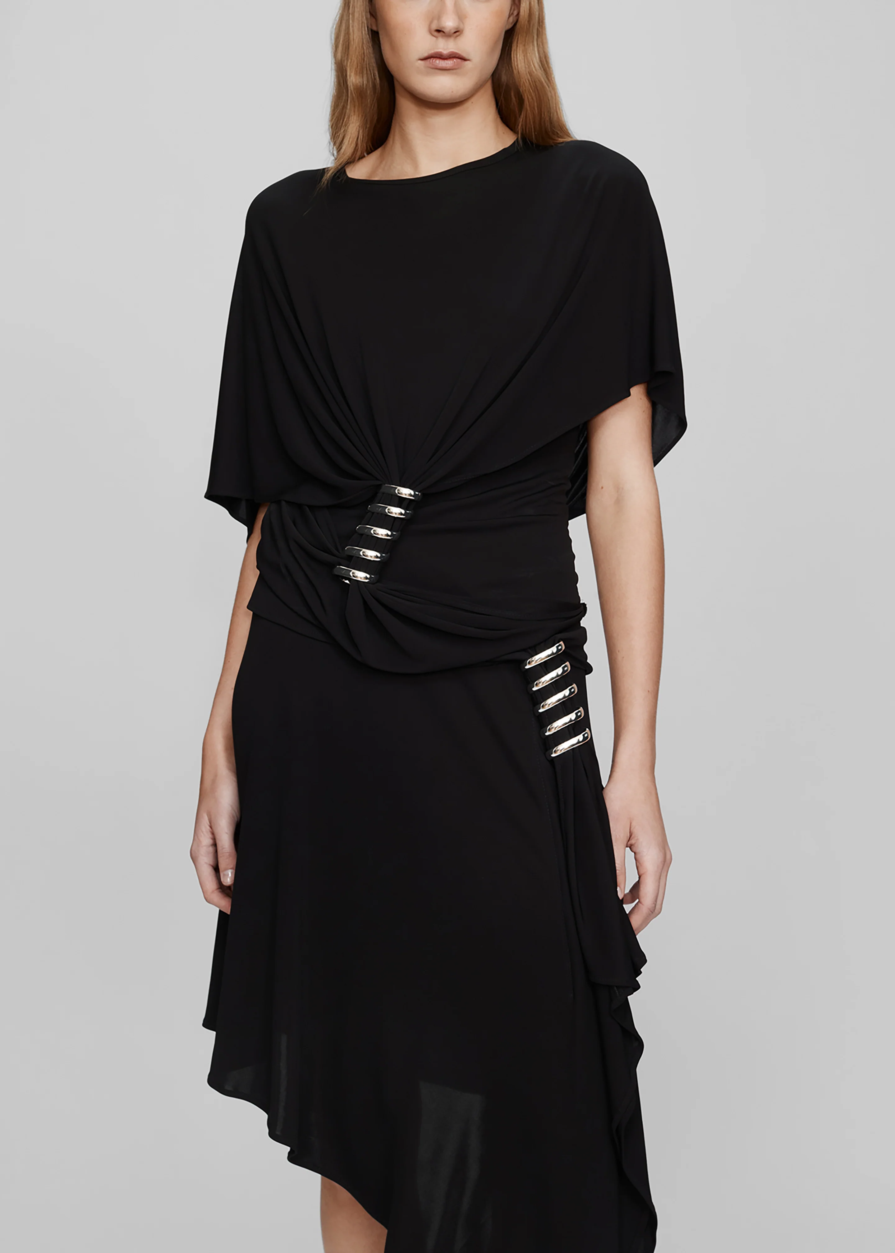 Christopher Esber Coiled Jersey Skirt - Black - Image 6