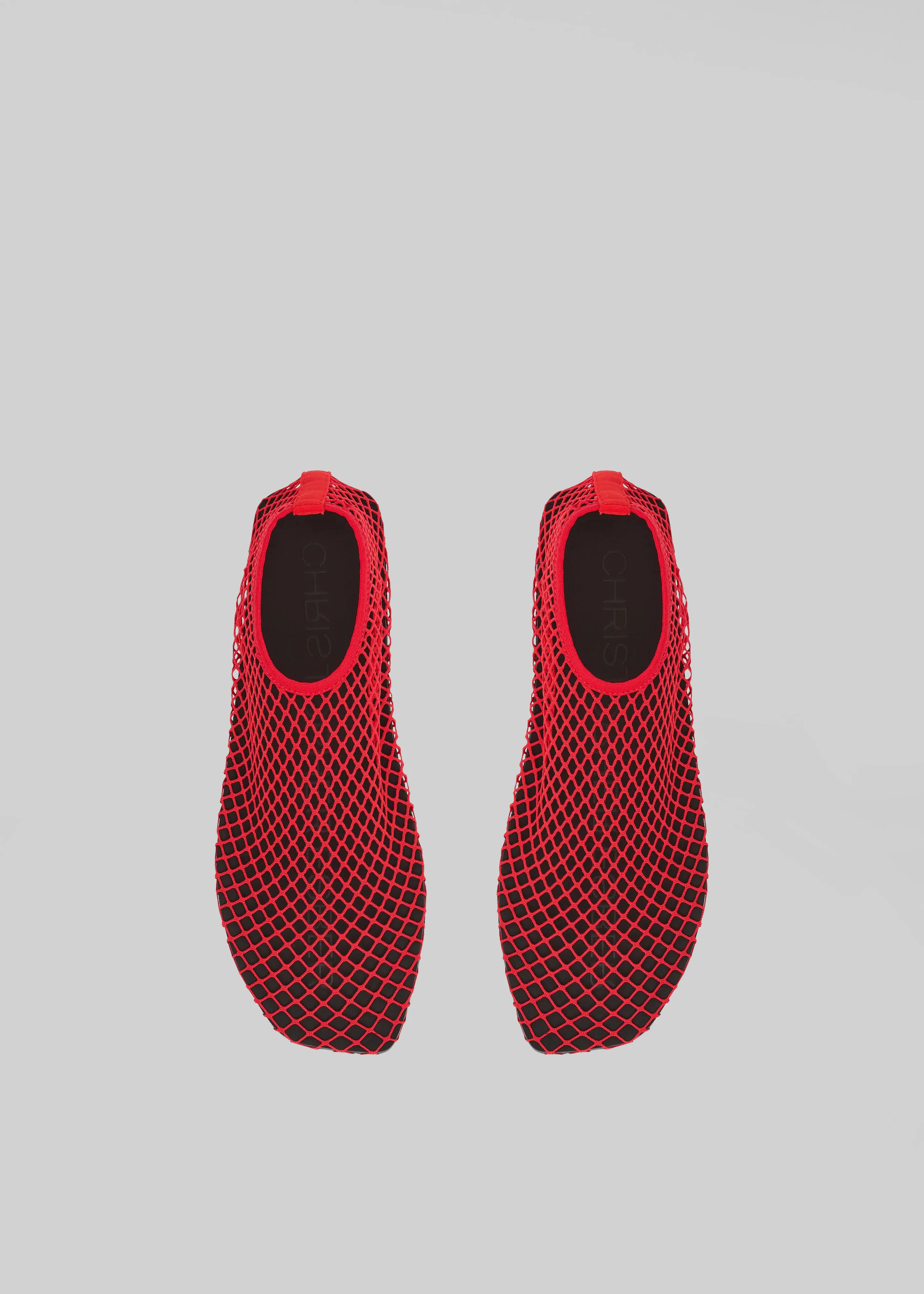 Christopher Esber Mesh Water Flats - Red - Image 5